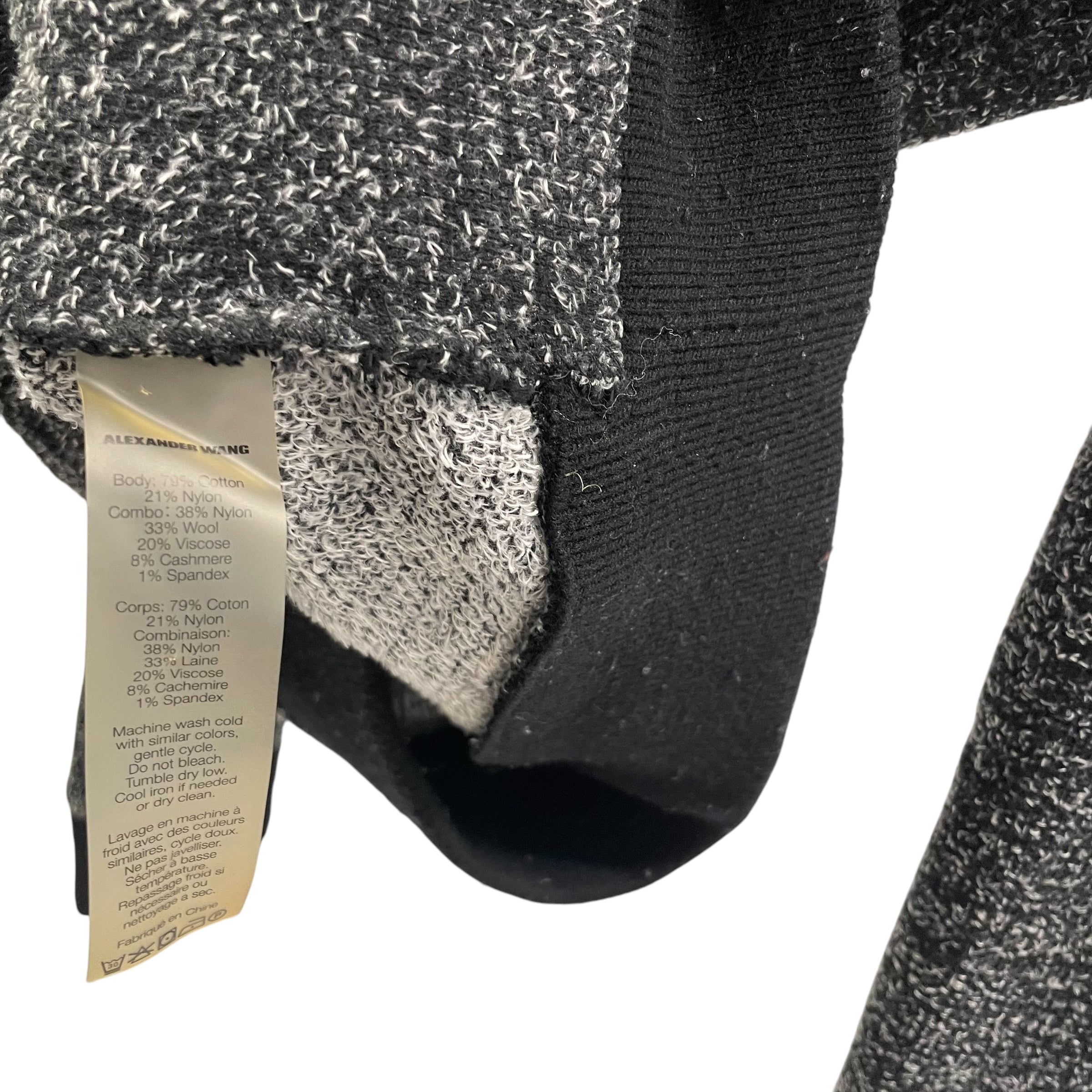 T by ALEXANDER WANG/Hoodie/S/Cotton/GRY/ view 4