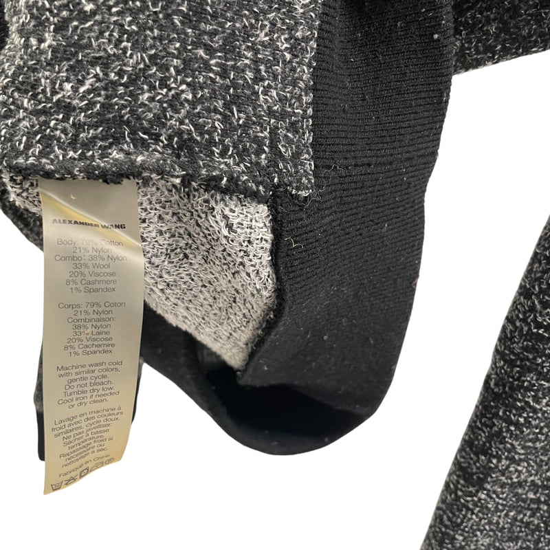 T by ALEXANDER WANG/Hoodie/S/Cotton/GRY/