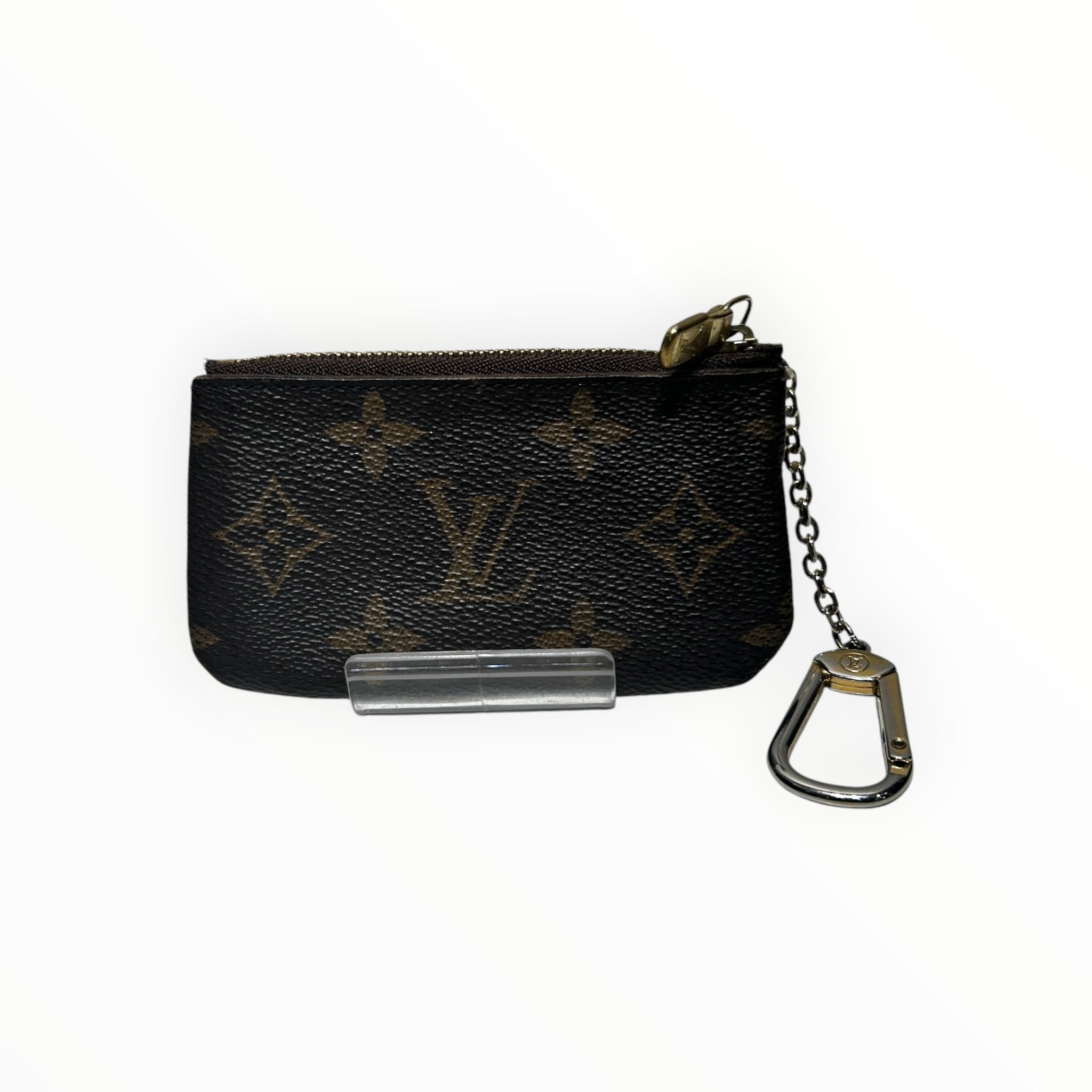 LOUIS VUITTON/Pouch/Monogram/Leather/BRW/key pouch view 1