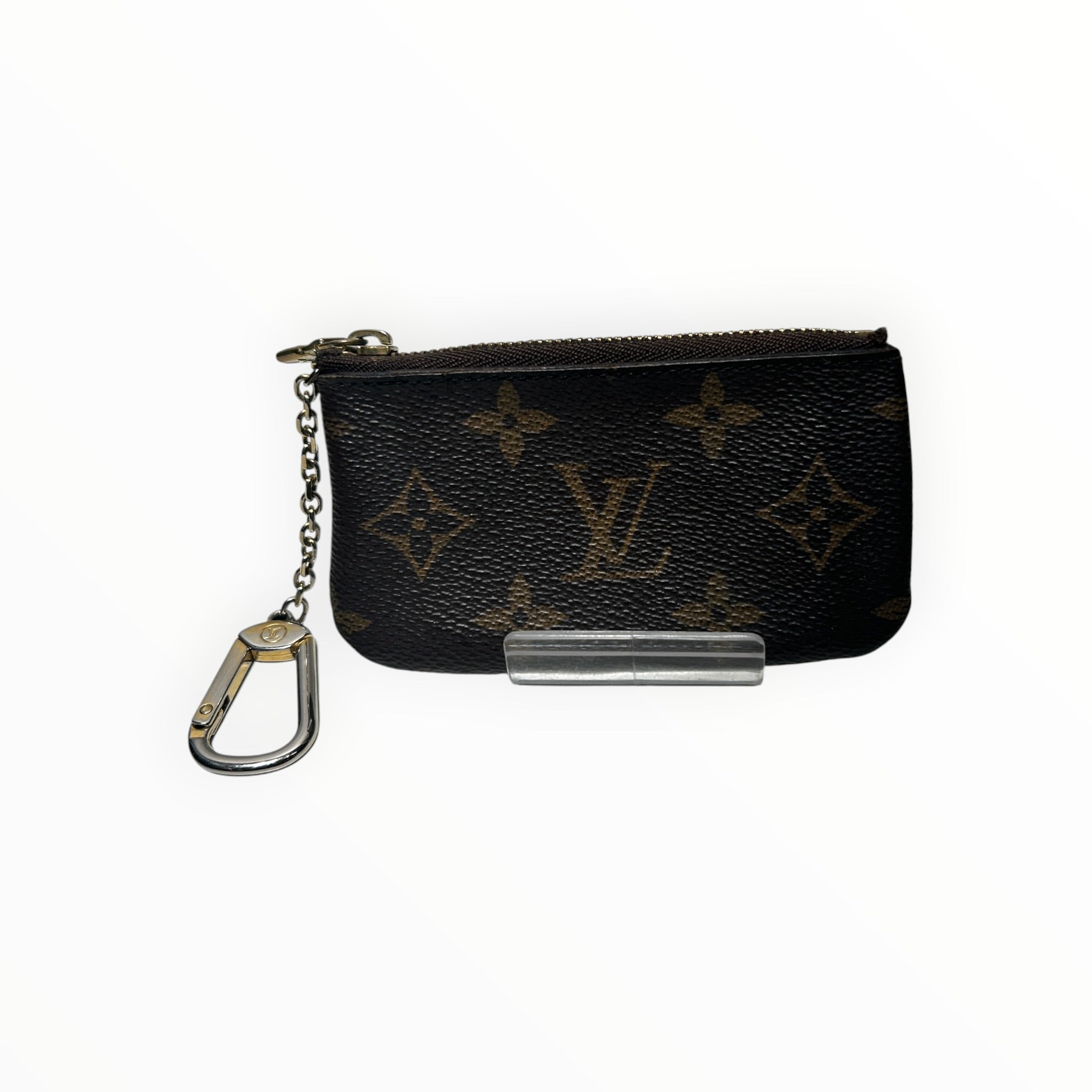 LOUIS VUITTON/Pouch/Monogram/Leather/BRW/key pouch view 2