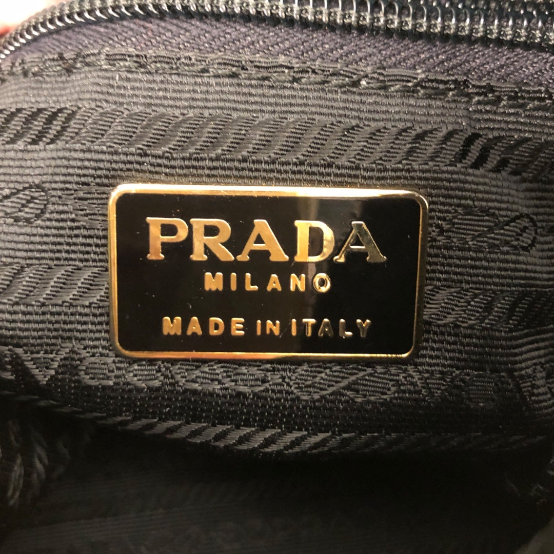 PRADA/Pouch/Nylon/GRN/QUILTED NYLON LIME GREEN view 6