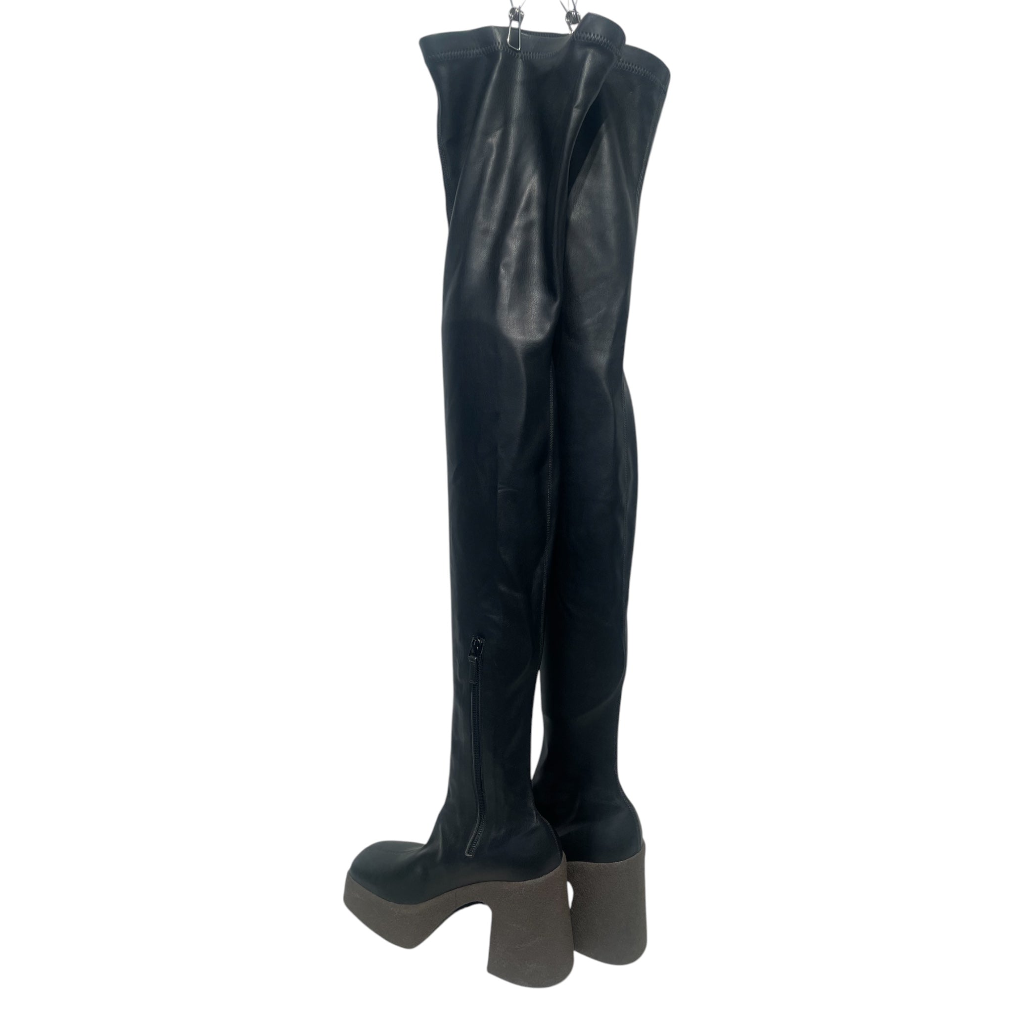 STELLAMcCARTNEY/Long Boots/EU 37/BLK/BLOCK HEEL view 3
