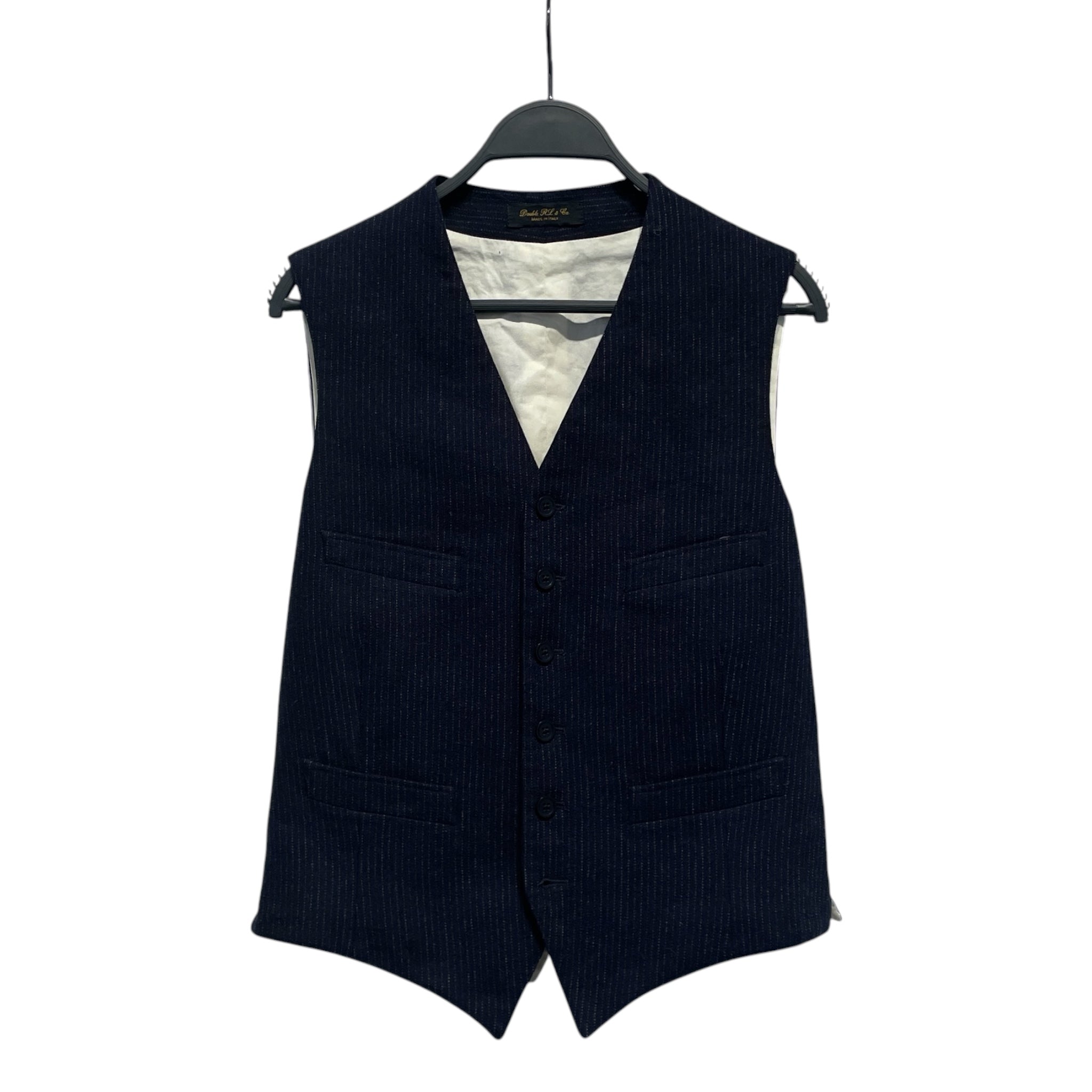 RRL/Vest/38/Stripe/Cotton/NVY/ view 1