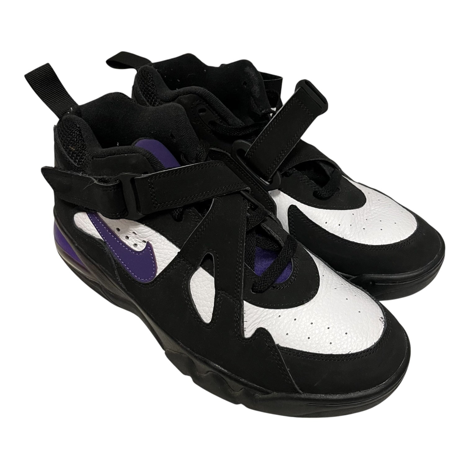 NIKE/Hi-Sneakers/US 9.5/Leather/PPL/AF Max Charles Barkley view 1