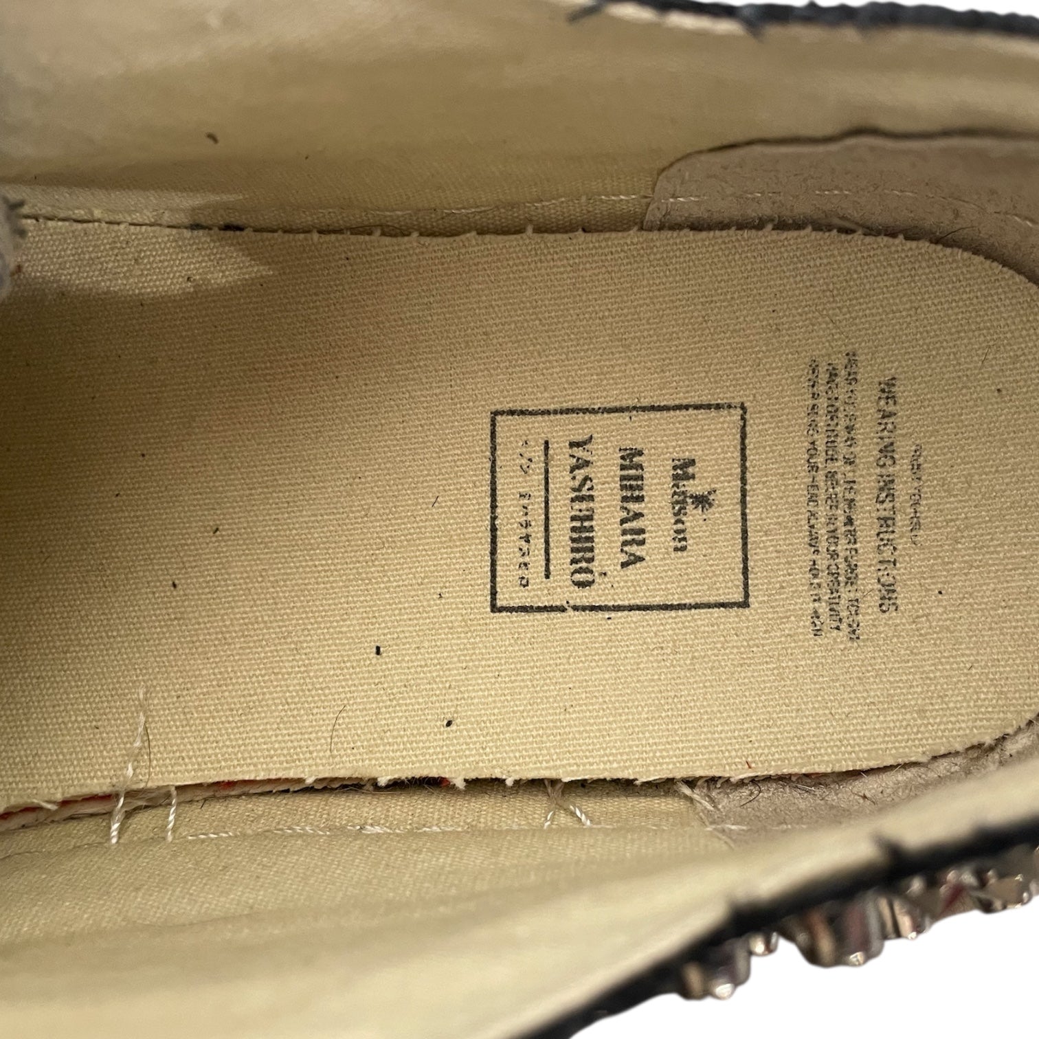 MIHARA YASUHIRO/Low-Sneakers/US 9/BLK/mihara yasuhiro view 5