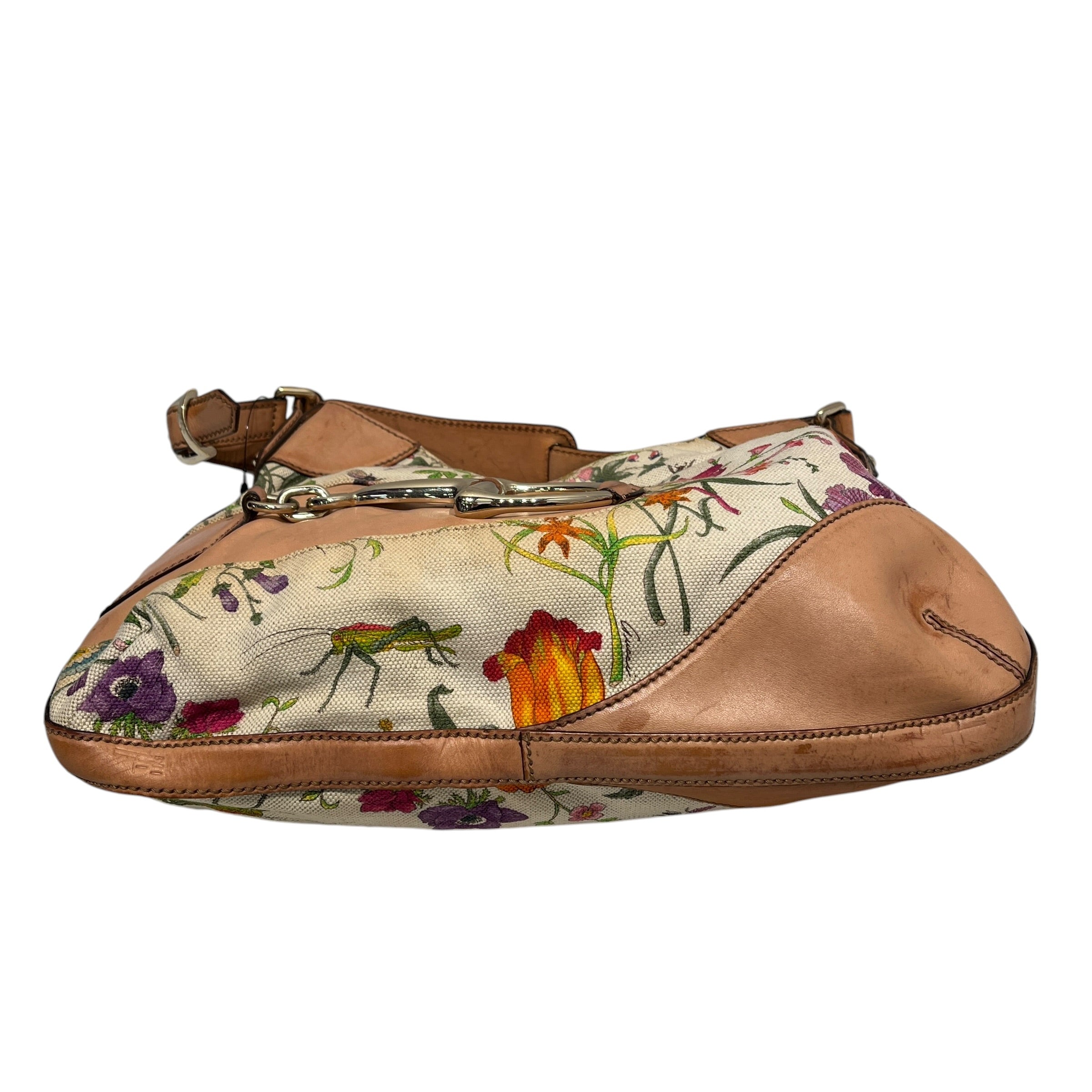 GUCCI/Hand Bag/Floral Pattern/Cotton/CRM/Flora Hasler Small view 3