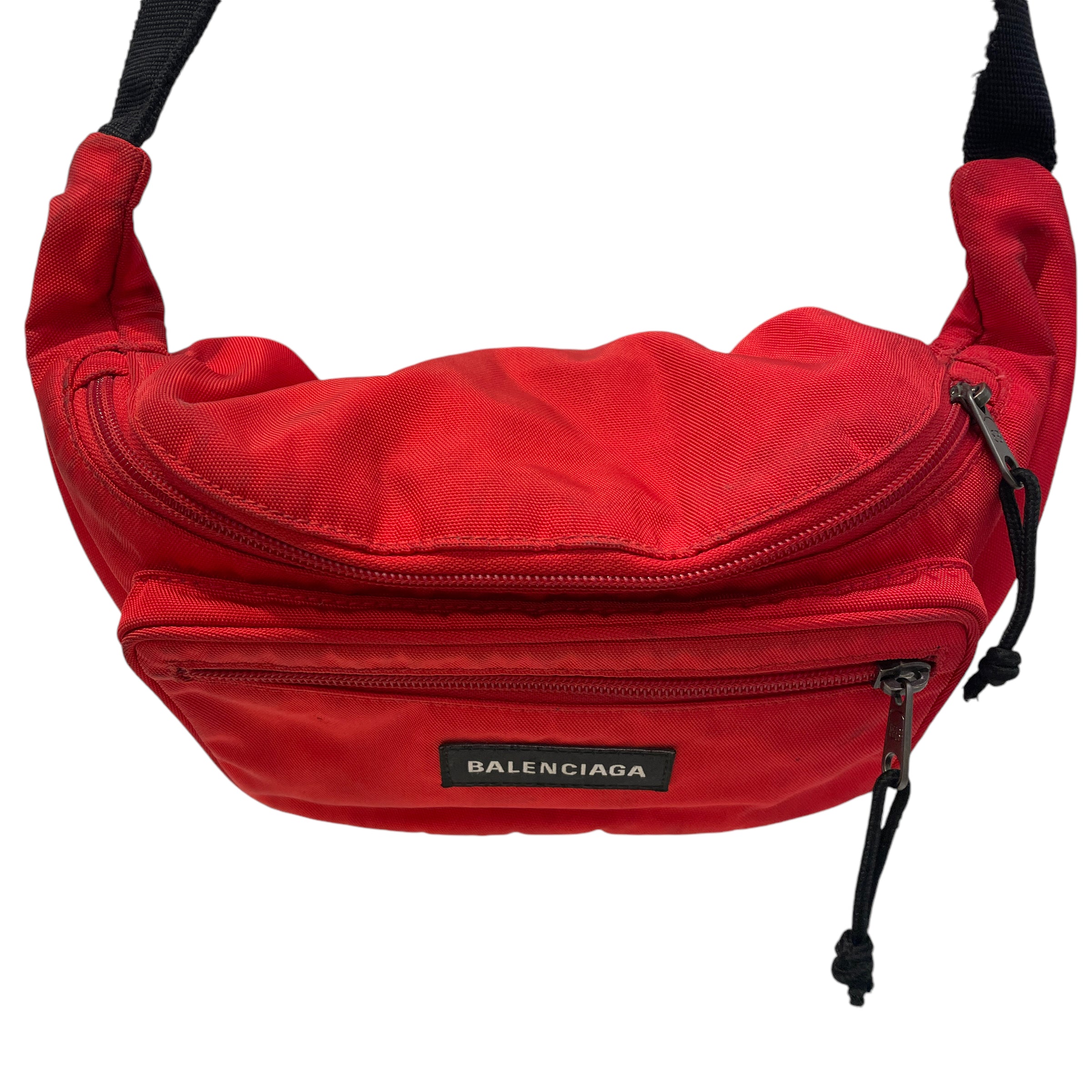 BALENCIAGA/Fanny Pack/Cotton/RED/ view 1