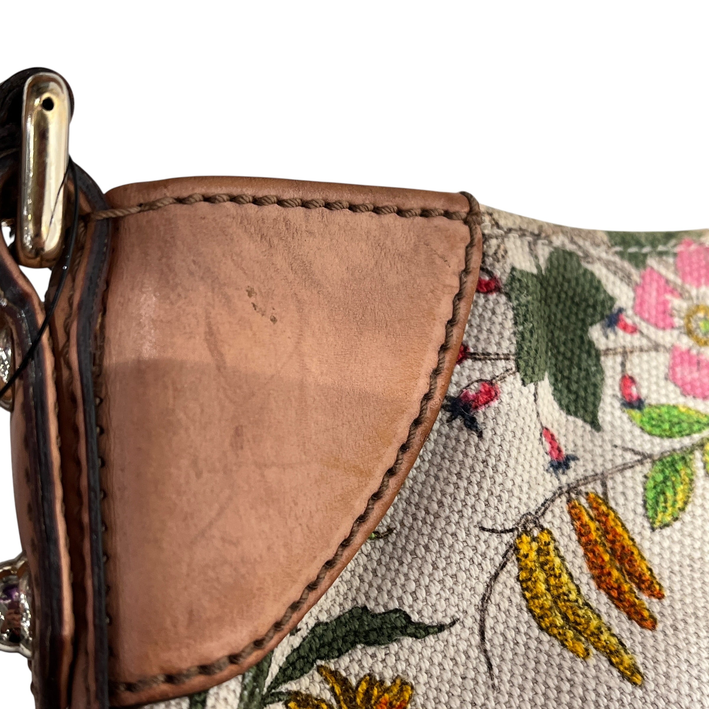 GUCCI/Hand Bag/Floral Pattern/Cotton/CRM/Flora Hasler Small view 5