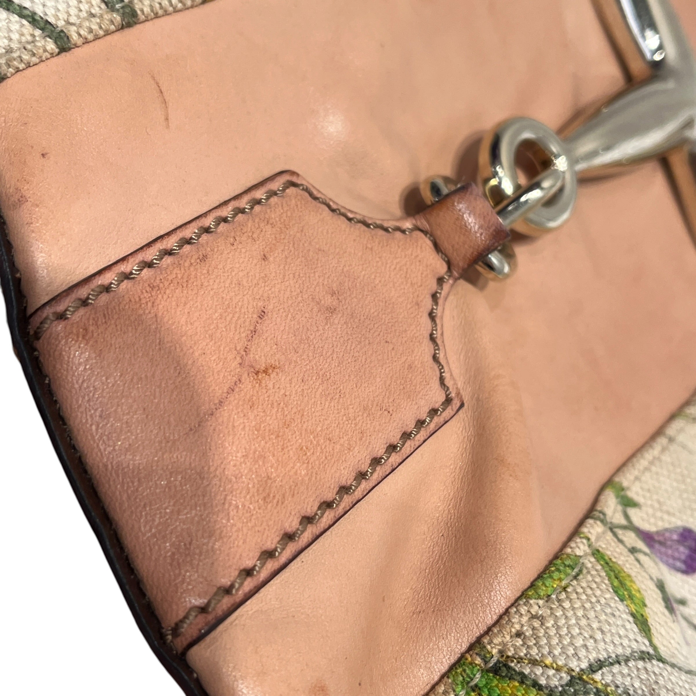 GUCCI/Hand Bag/Floral Pattern/Cotton/CRM/Flora Hasler Small view 7