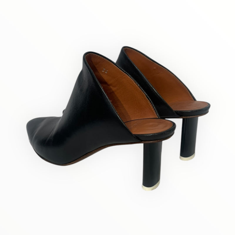 VETEMENTS/Heels/EU 36/Leather/BLK/LIGHTER HEEL HEELS