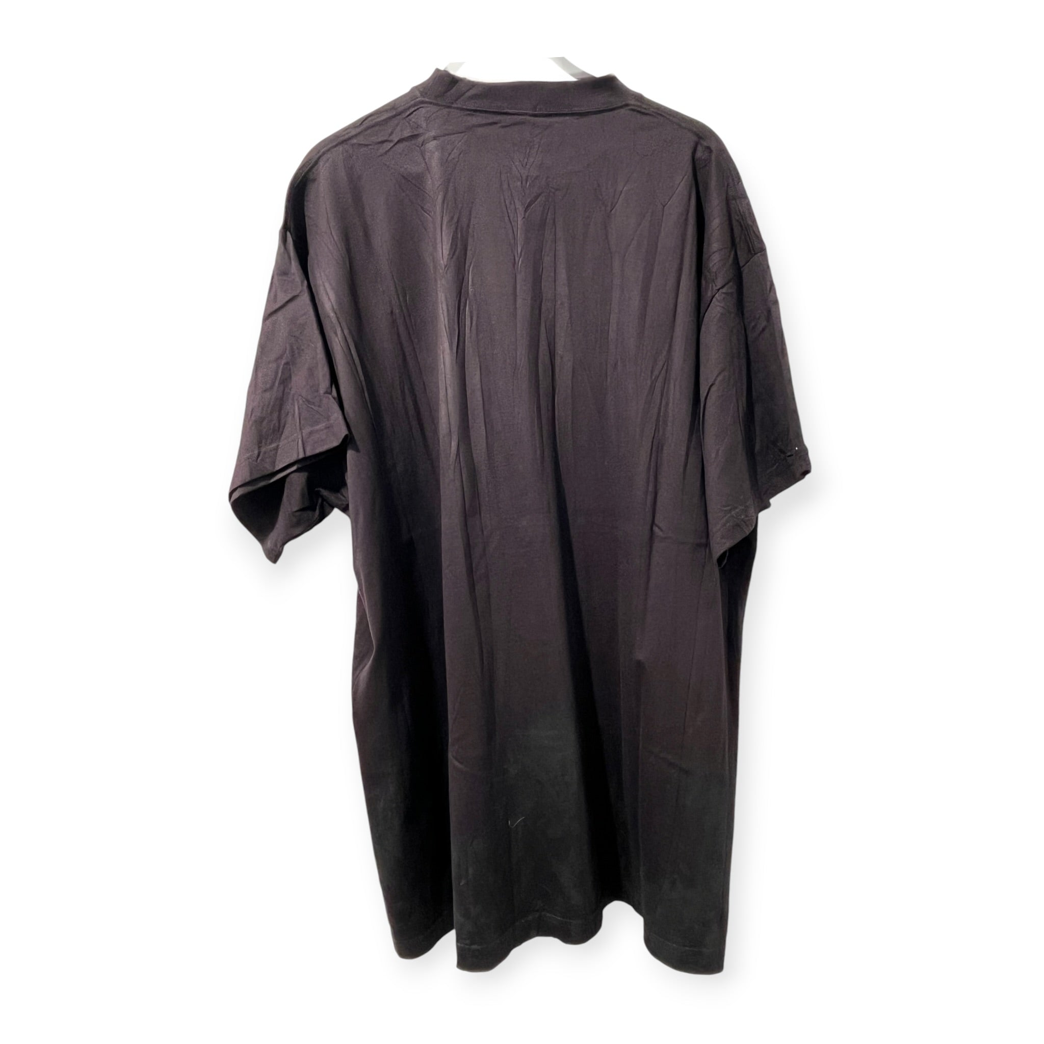 BALENCIAGA/T-Shirt/4/Cotton/BLK/Graphic/metal bb stencil nwt view 2