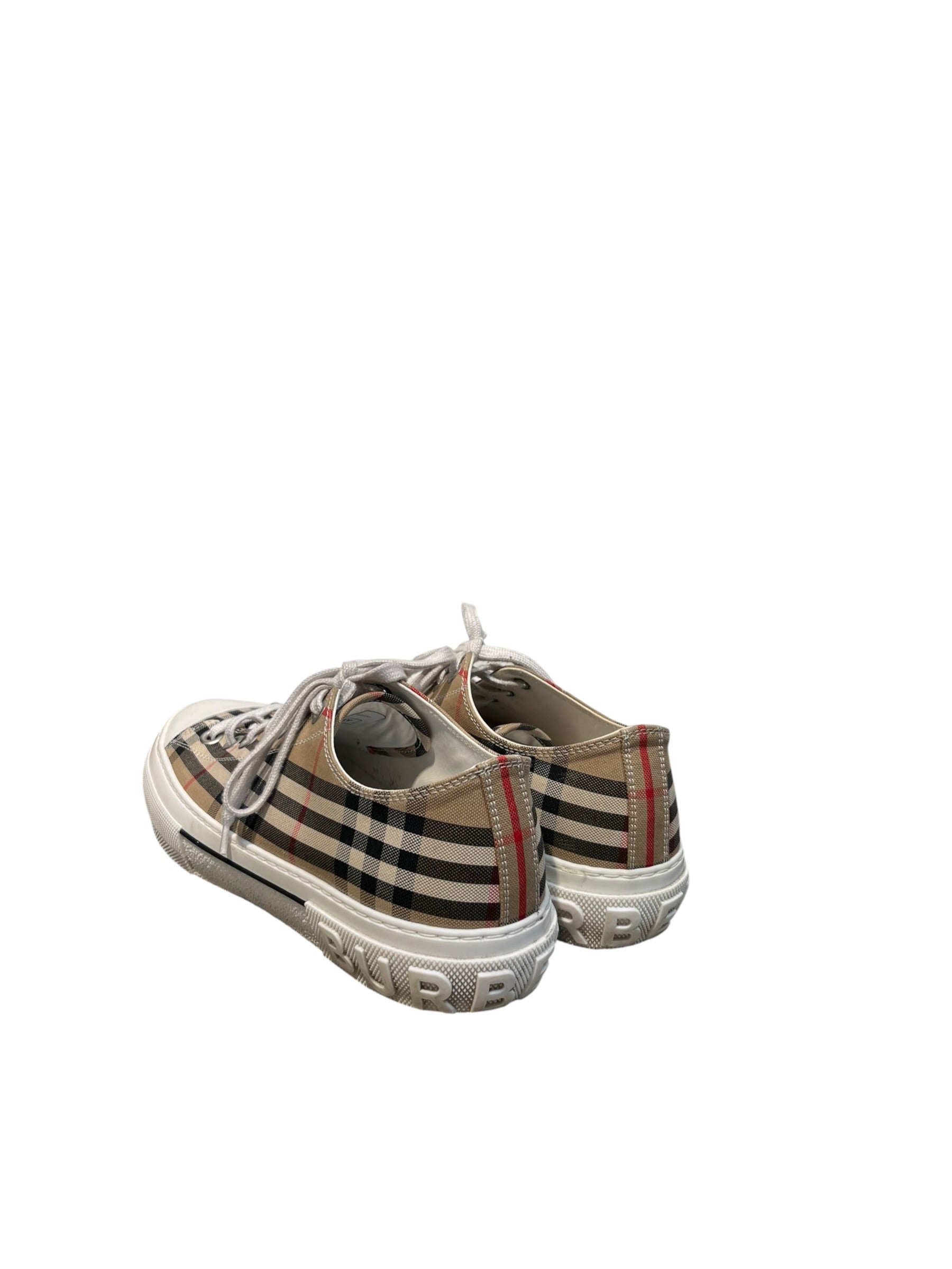 BURBERRY LONDON/Low-Sneakers/EU 42/Plaid/Cotton/MLT/ view 2