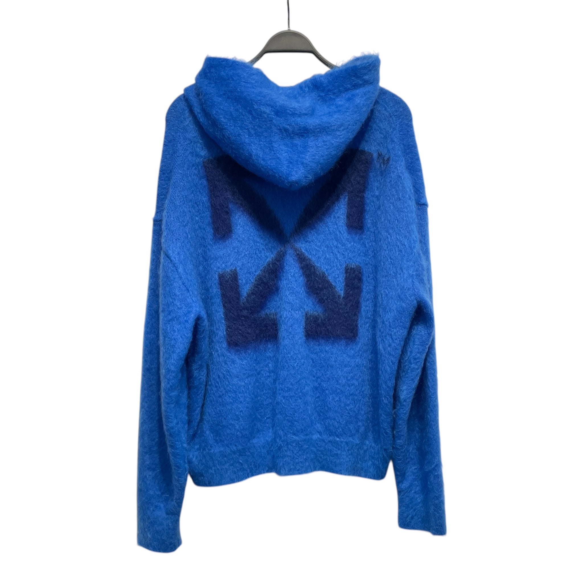OFF-WHITE/Hoodie/L/Mohair/BLU/ view 2
