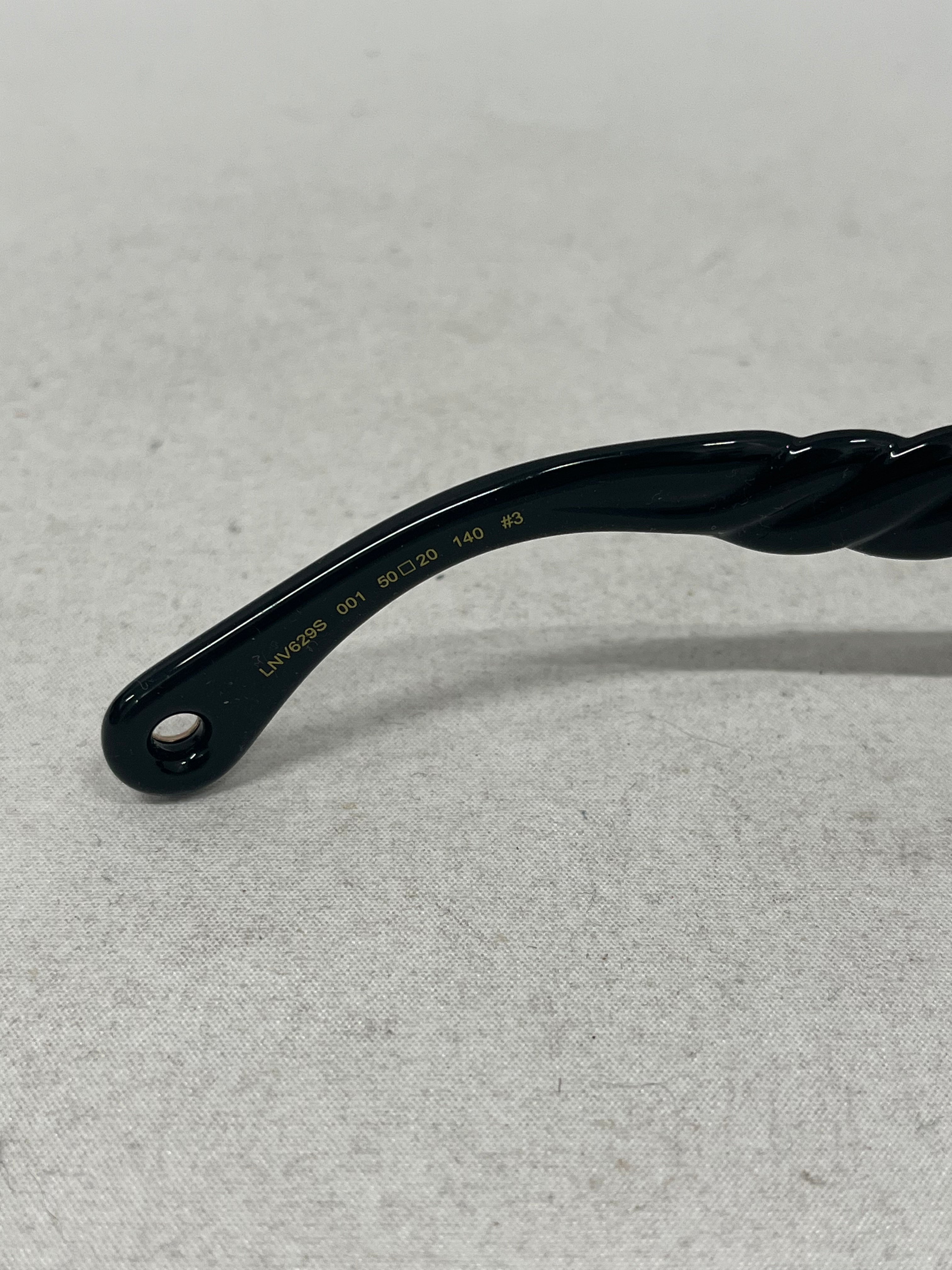 LANVIN/Sunglasses/Plastic/BLK/TWISTED/BRAIDED ARMS LNV642S view 4