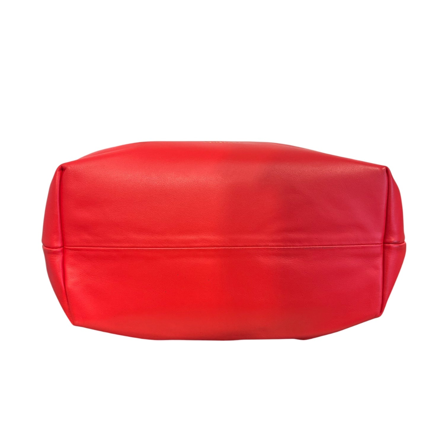 DEMELLIER/Tote Bag/Leather/RED/bucket bag view 3