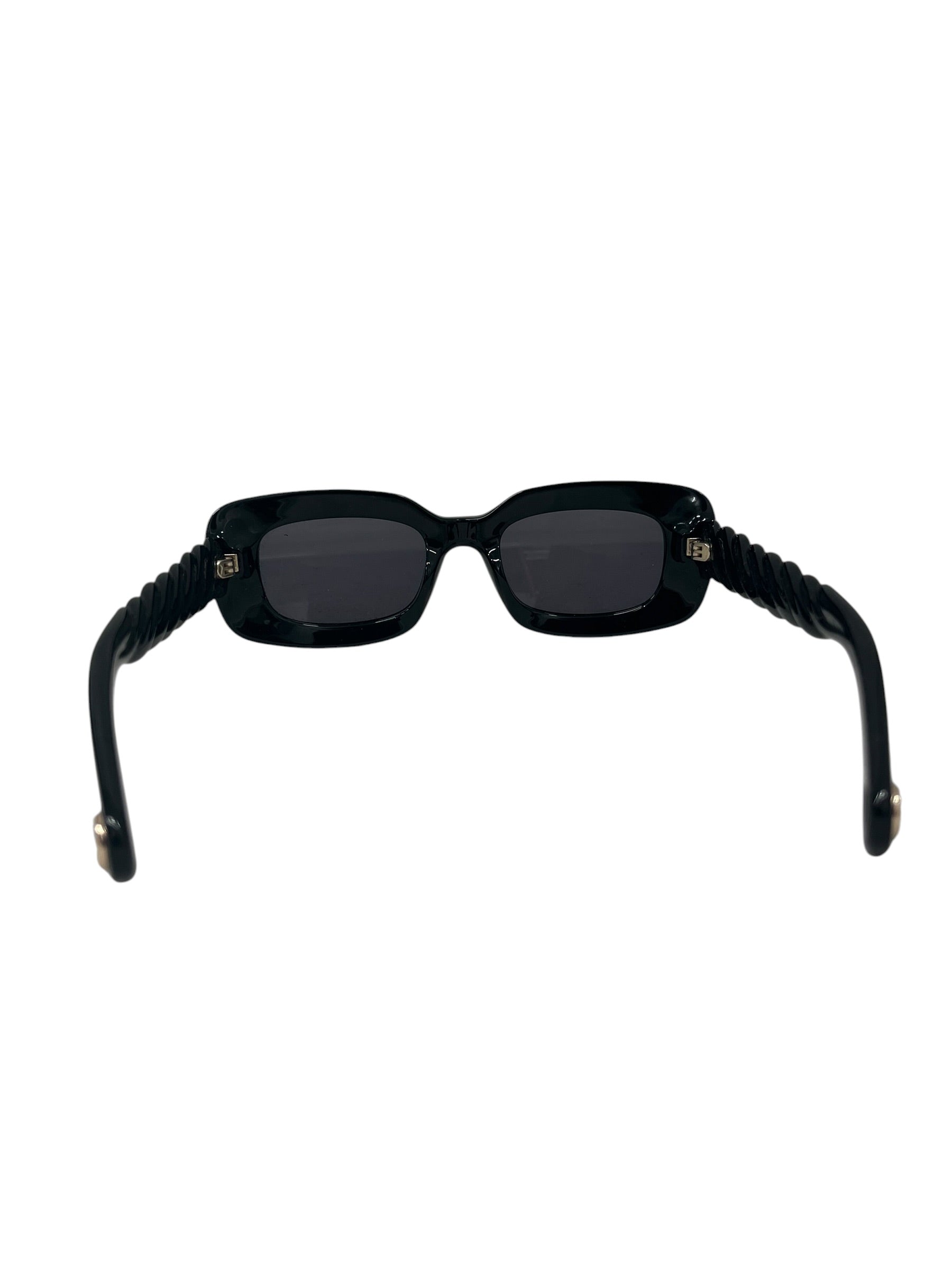 LANVIN/Sunglasses/Plastic/BLK/TWISTED/BRAIDED ARMS LNV642S view 3