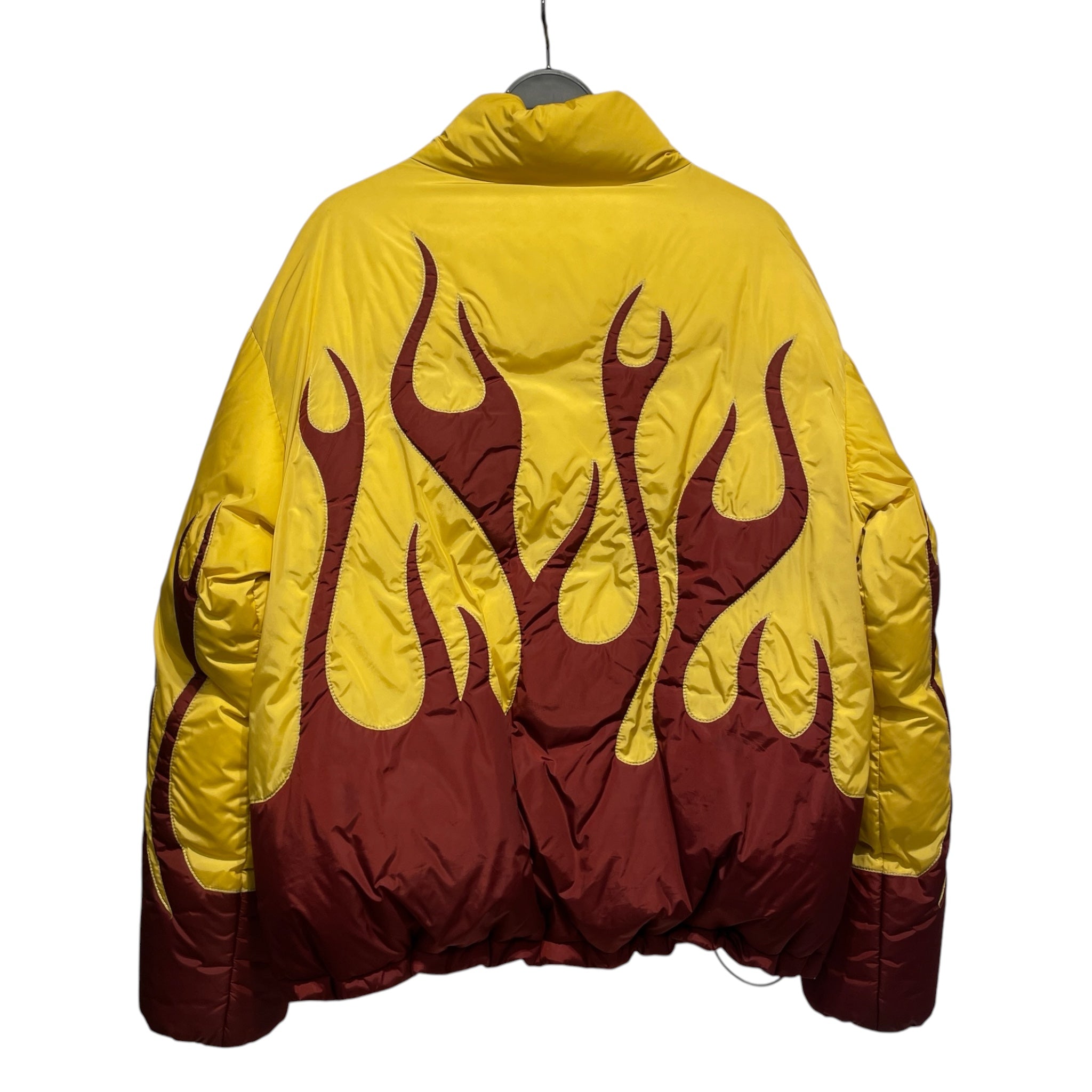 MONCLER/Palm Angels/Coat/5/Nylon/YEL/FLAMES view 2