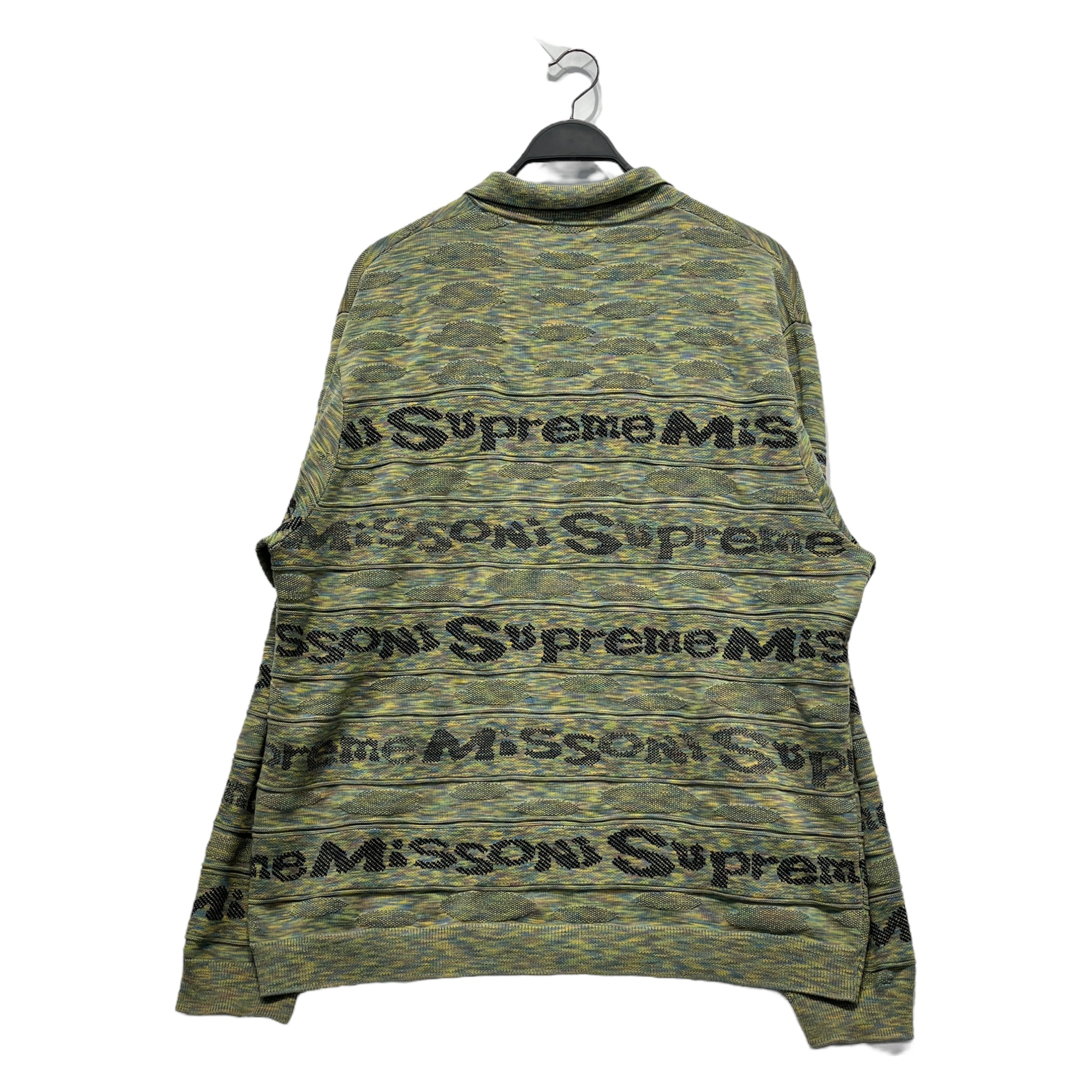 Supreme/Sweater/XL/Stripe/Cotton/GRN/MISSONI KNIT POLO view 2