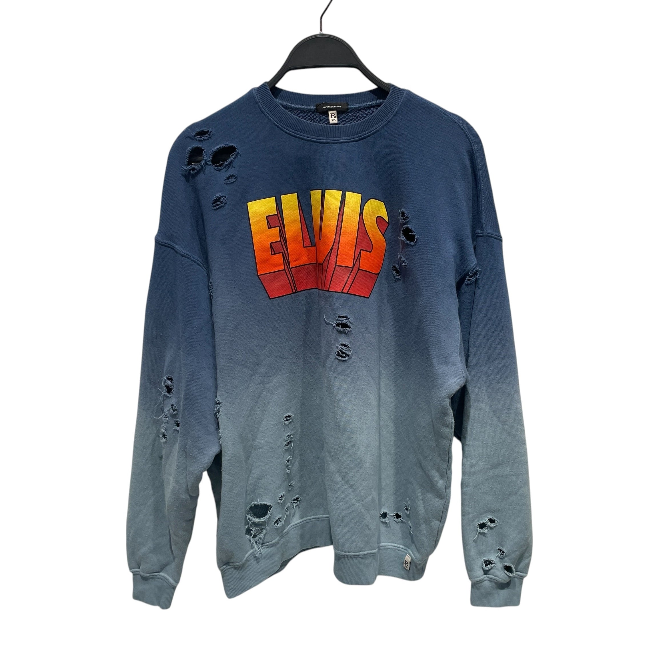 R13/Sweatshirt/XS/Cotton/BLU/Elvis view 1