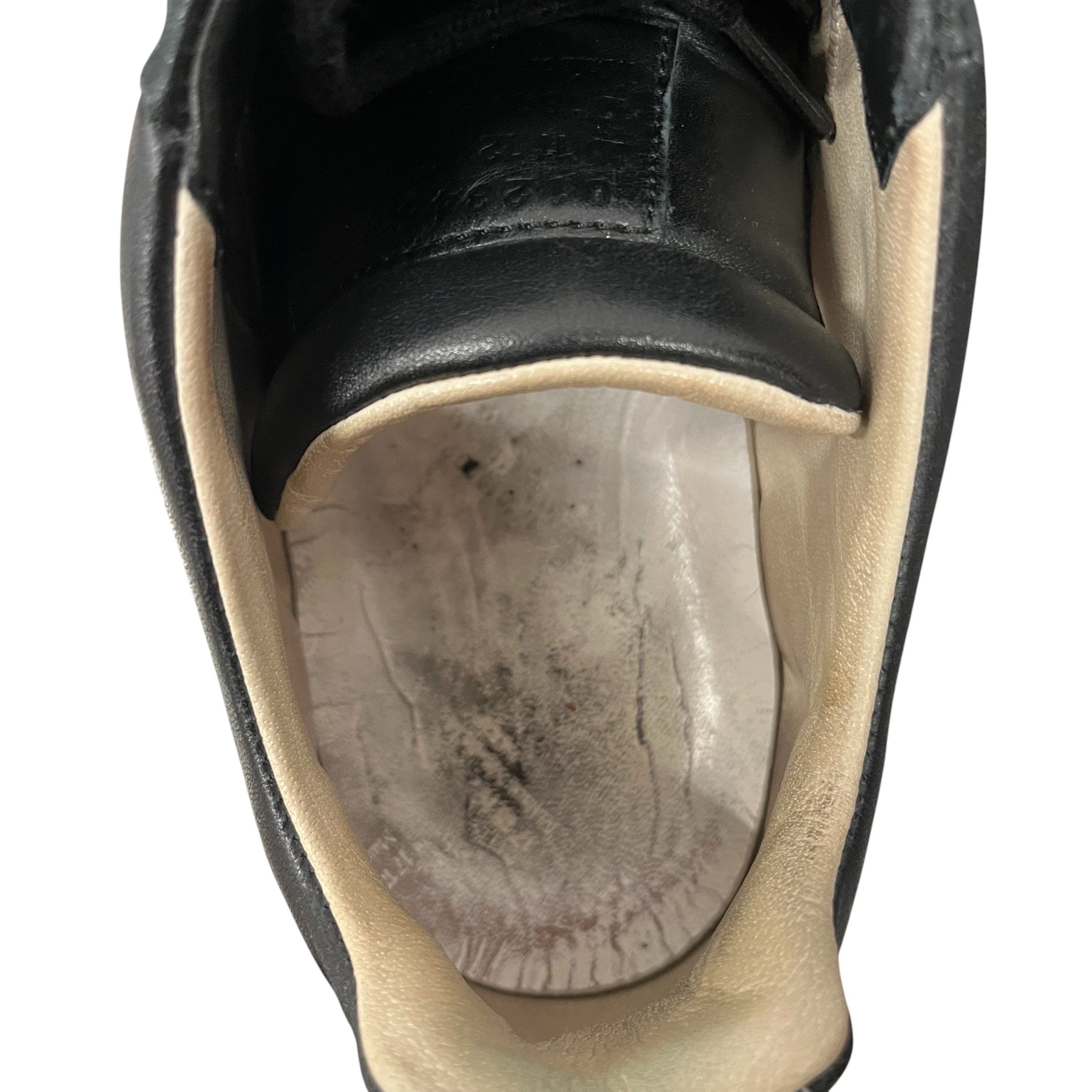 Maison Margiela/Low-Sneakers/EU 41/Leather/BLK/ view 3