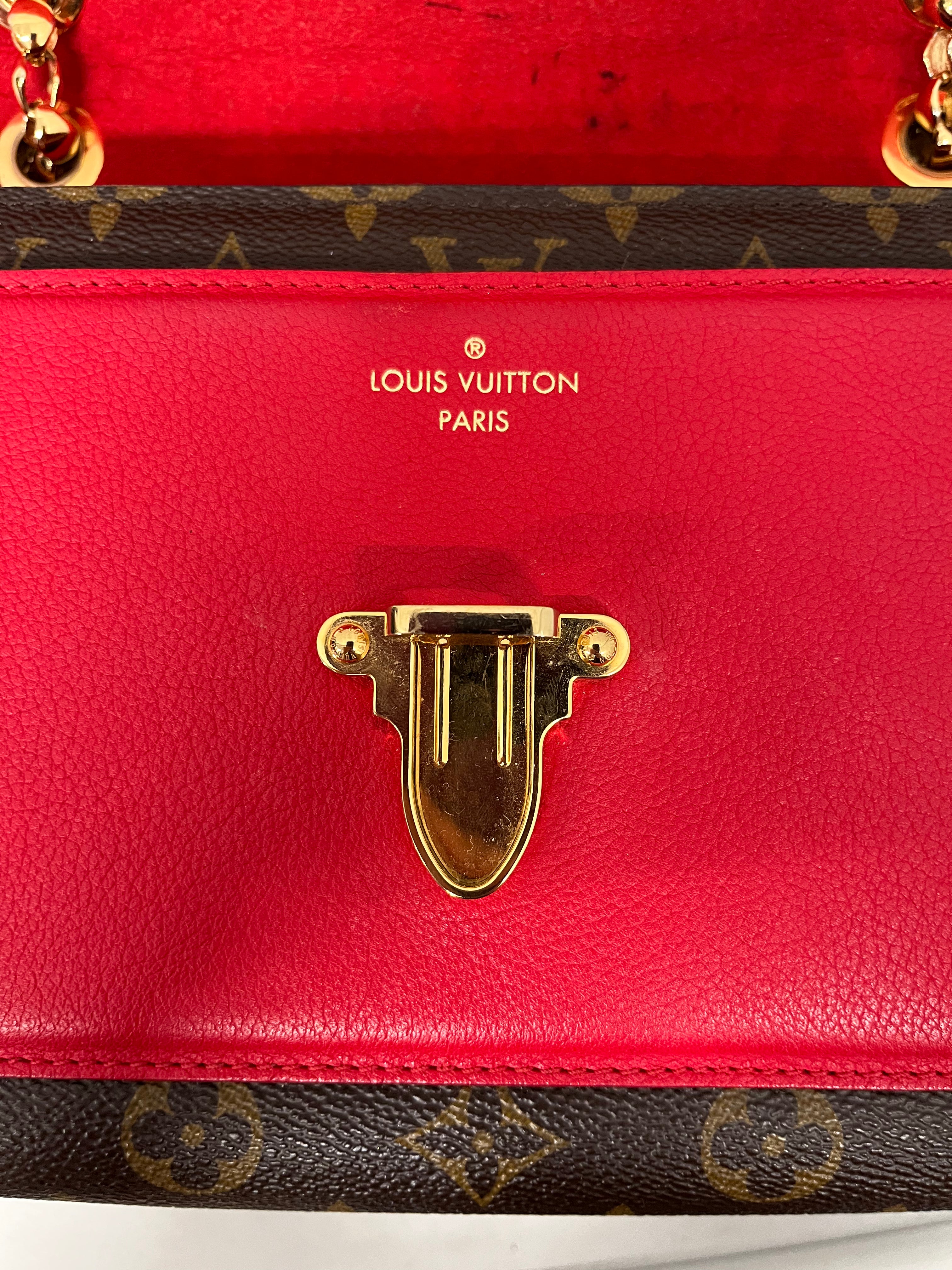 LOUIS VUITTON/Bag/Monogram/Leather/BRW/VICTOIRE LEATHER CROSSBODY BAG view 4