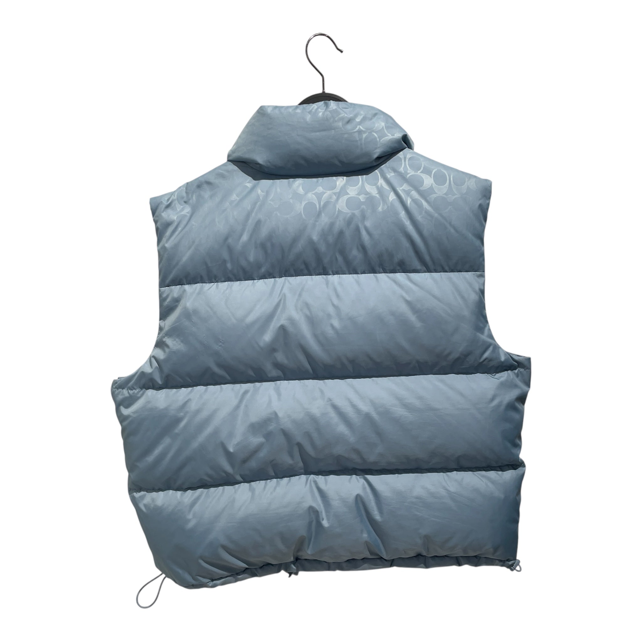 COACH/Puffer Vest/Monogram/Polyester/BLU/puffer vest view 2