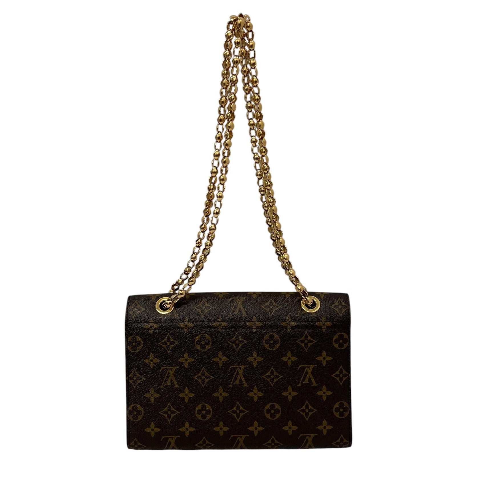 LOUIS VUITTON/Bag/Monogram/Leather/BRW/VICTOIRE LEATHER CROSSBODY BAG view 2