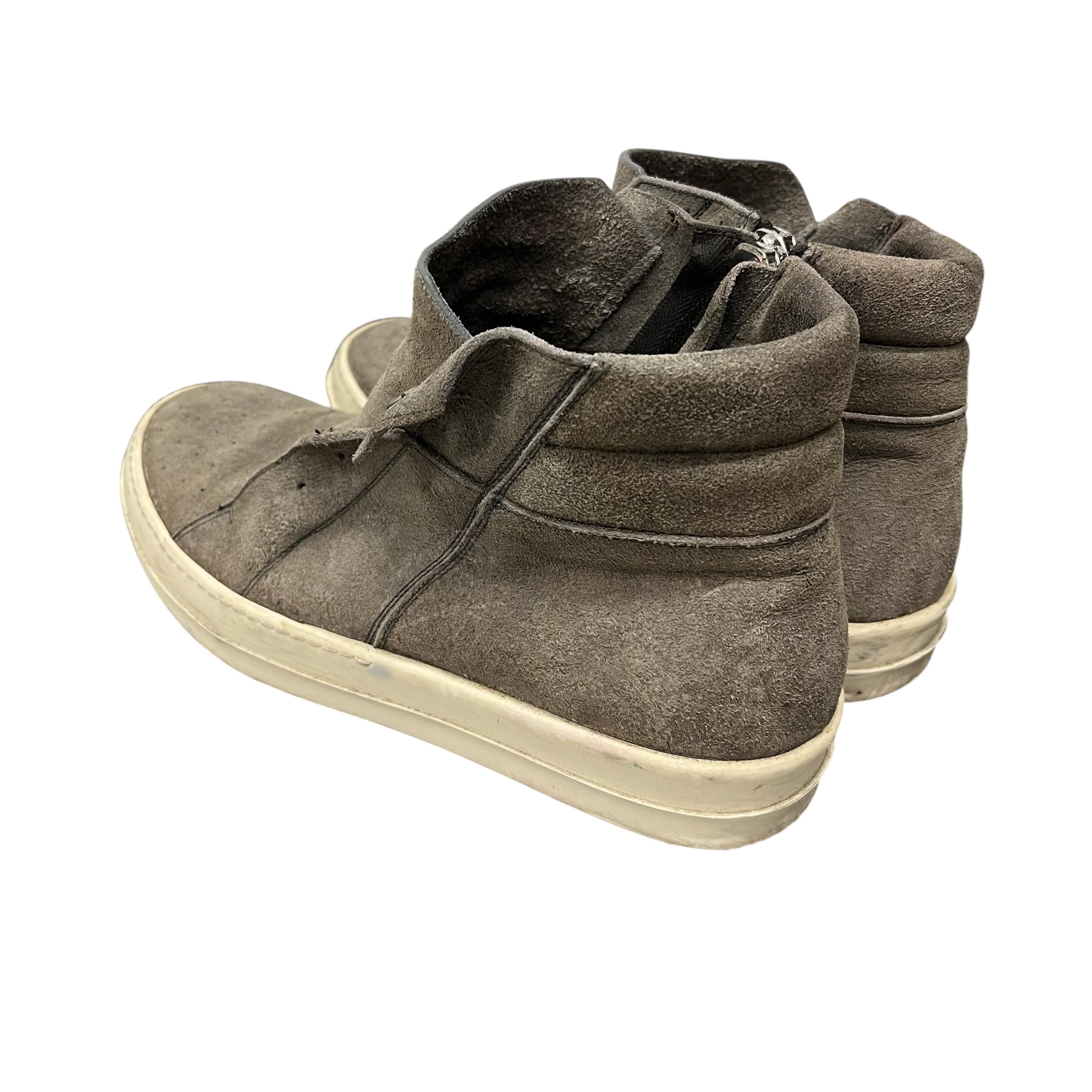Rick Owens/Hi-Sneakers/US 9/Suede/GRY/ view 2