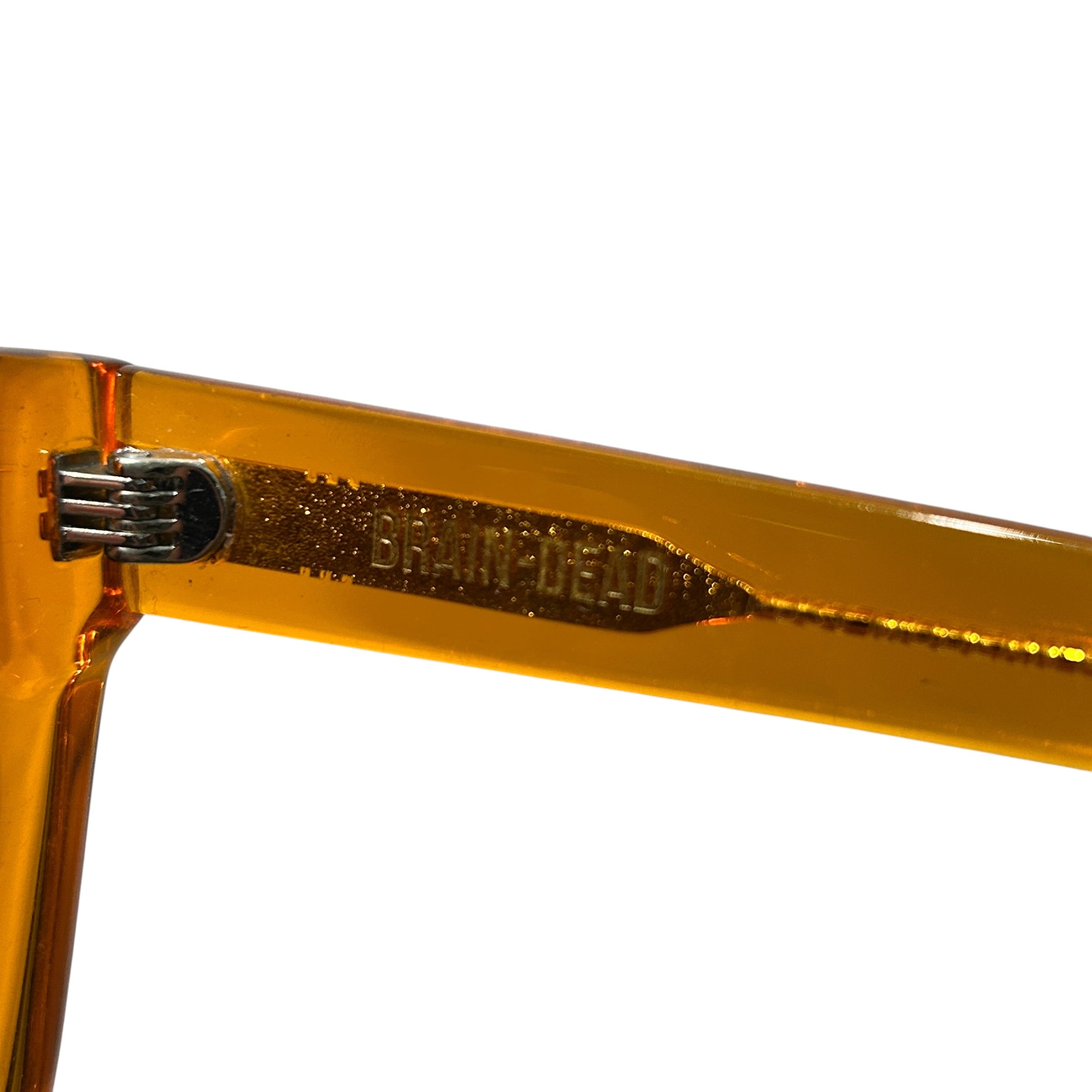 Brain Dead/Sunglasses/Plastic/ORN/M's/elia frame view 3