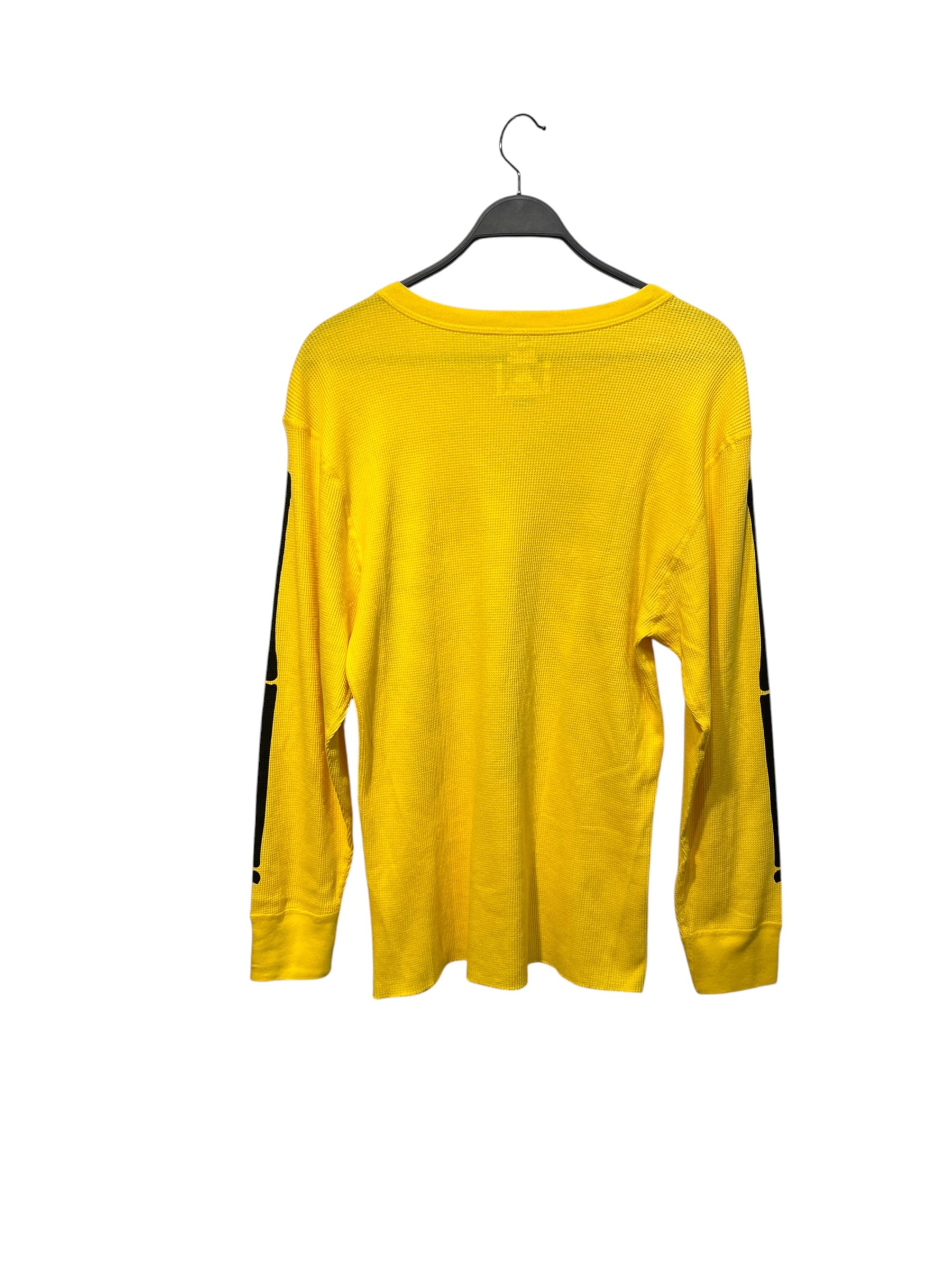 Supreme/LS T-Shirt/L/Cotton/YEL/Graphic/BONES THERMAL view 2