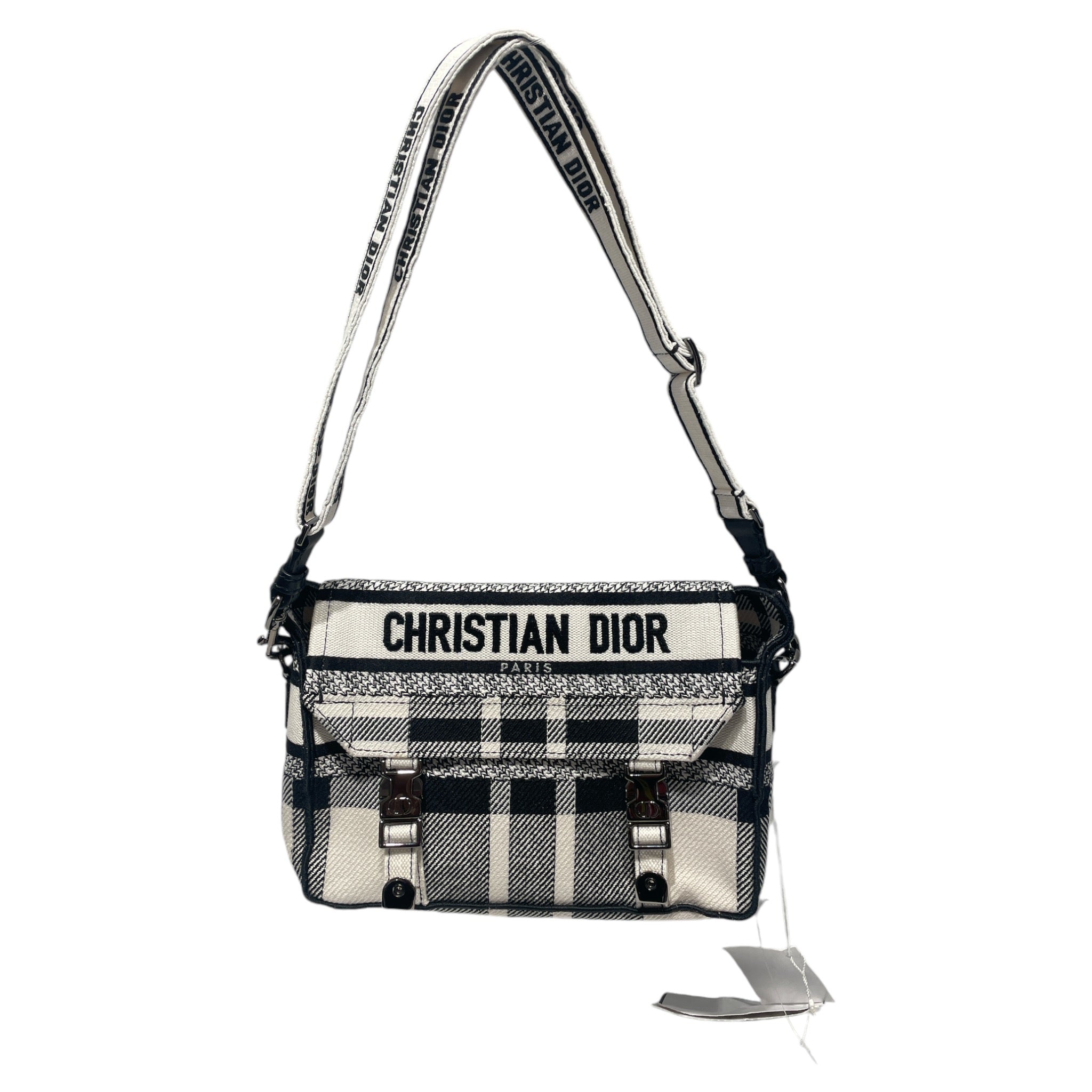 Christian Dior/Bag/S/Plaid/Cotton/MLT/small diorcamp bag view 1