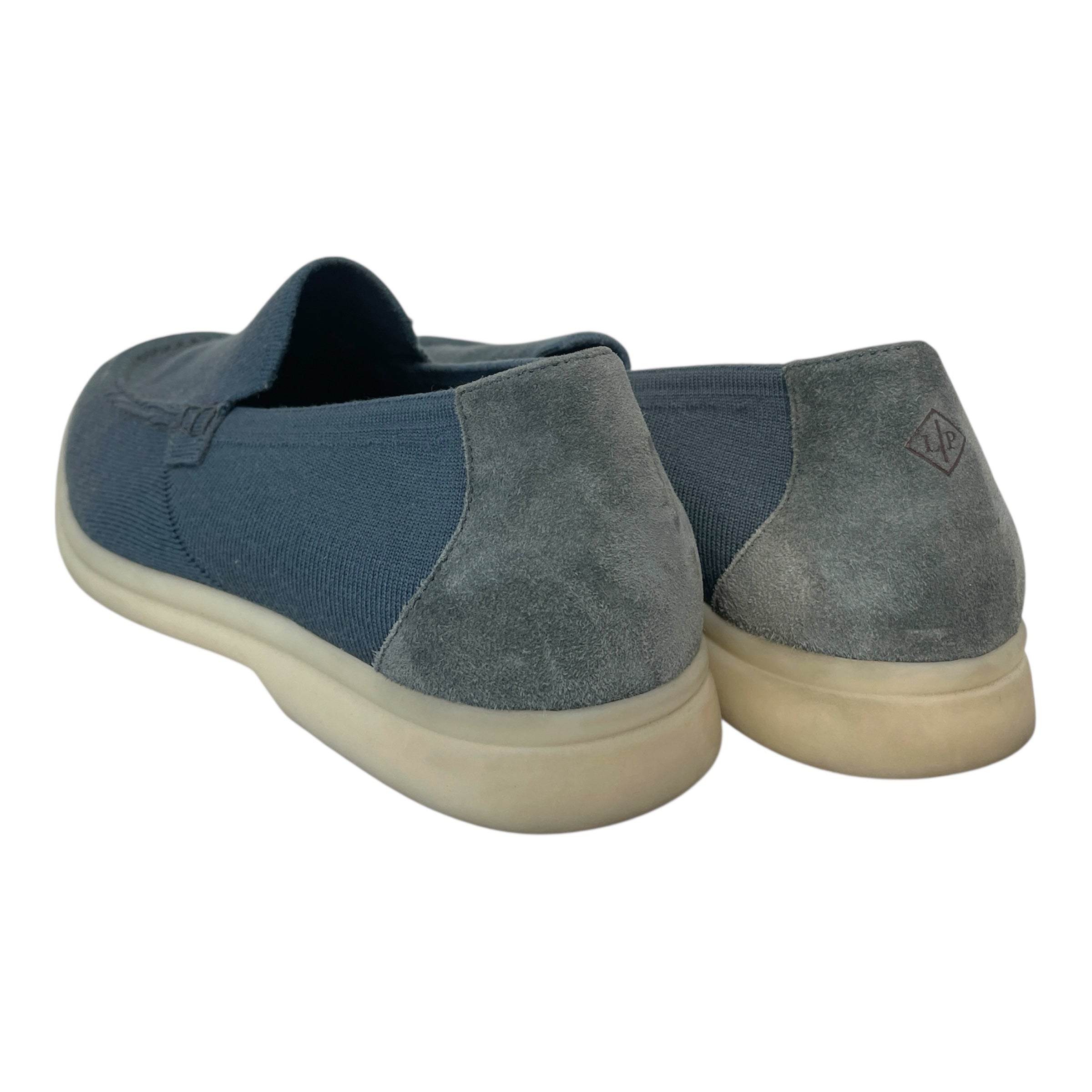 Loro Piana/Low-Sneakers/EU 38.5/Cotton/BLU/ view 3