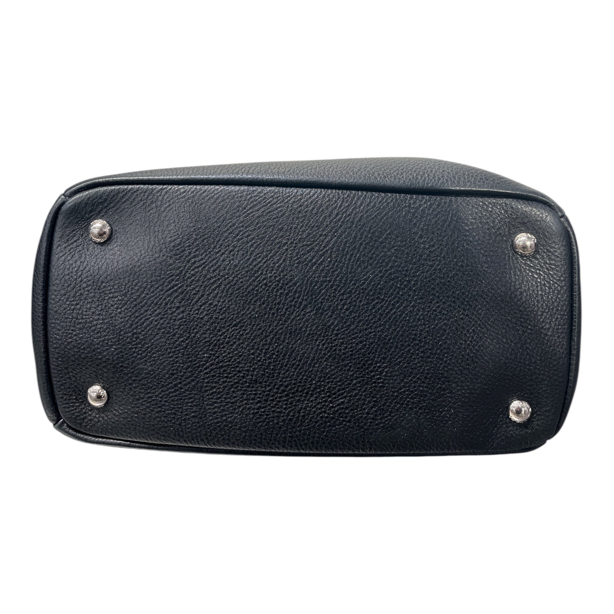 PRADA/Tote Bag/Leather/BLK/Vitello Tote Bag view 6