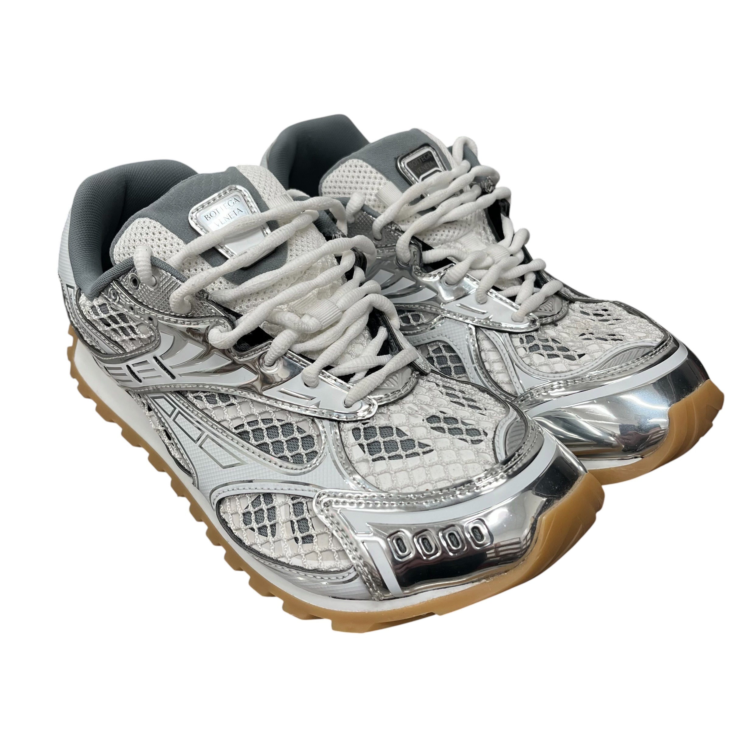 BOTTEGA VENETA/Low-Sneakers/EU 43/SLV/orbit view 1