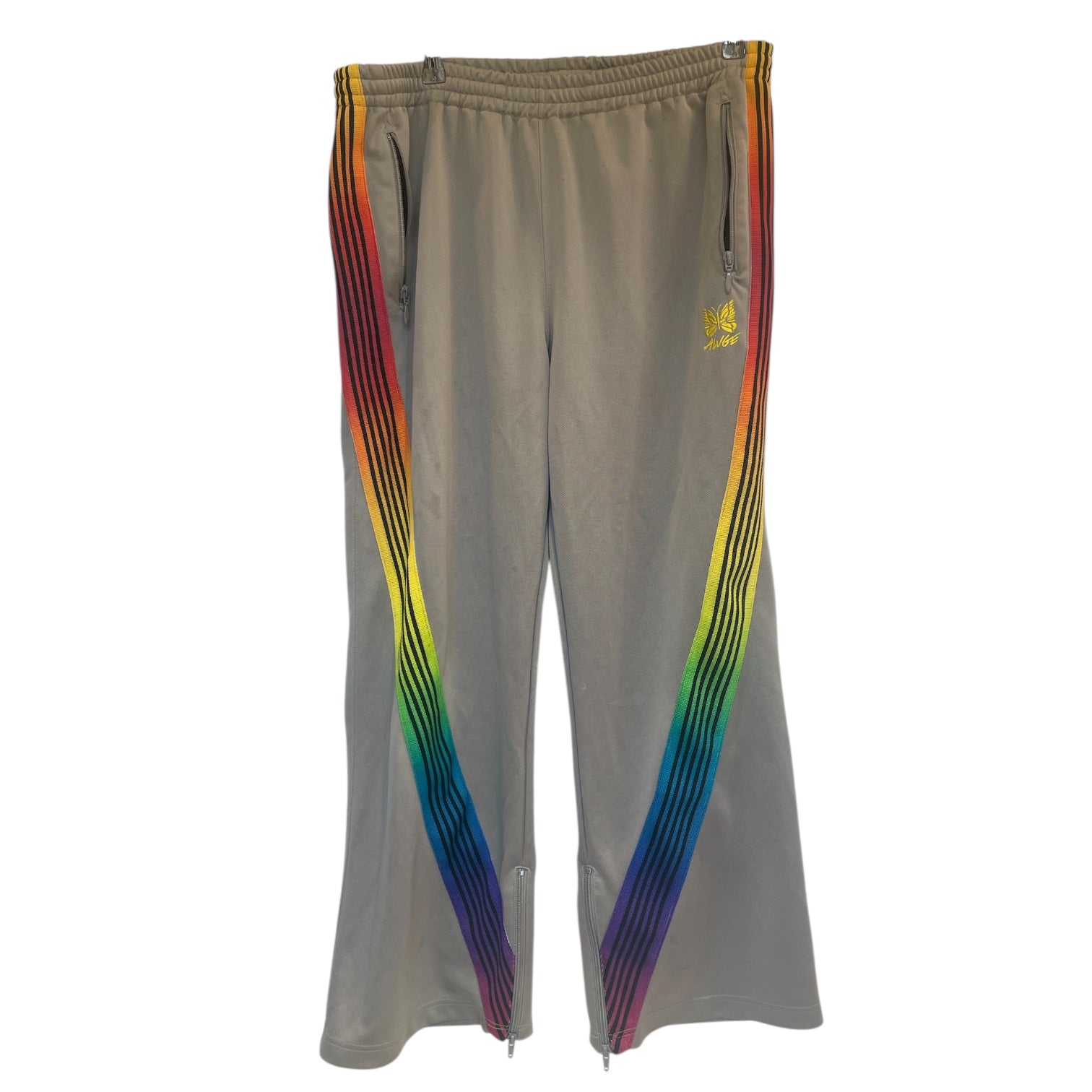 Needles/Straight Pants/XL/Cotton/GRY/RAINBOW view 1