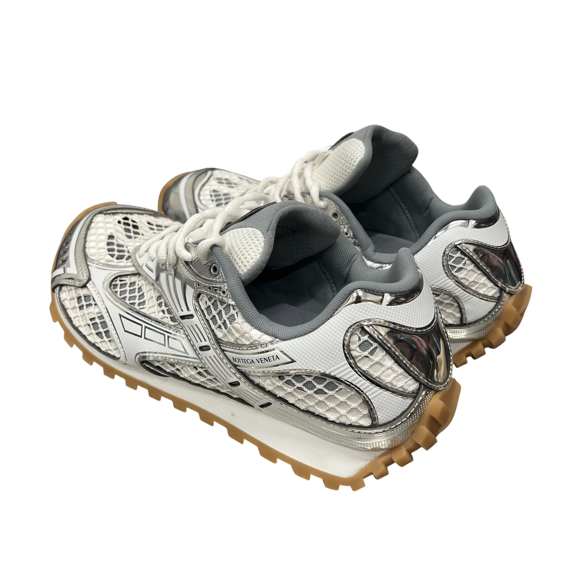 BOTTEGA VENETA/Low-Sneakers/EU 43/SLV/orbit view 2
