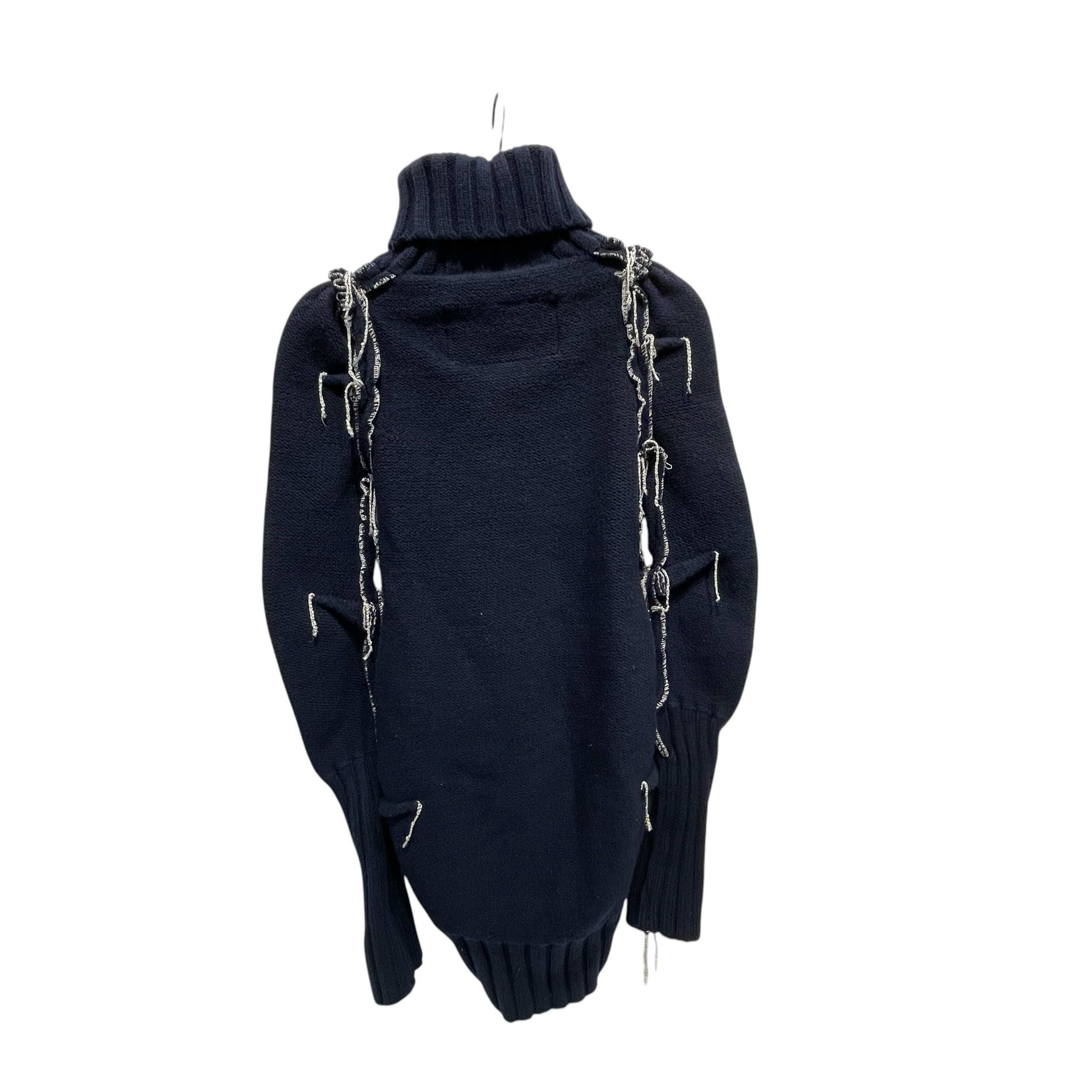 Maison Martin Margiela/H&M/LS Dress/XS/Wool/NVY/Turtlenck dress view 3