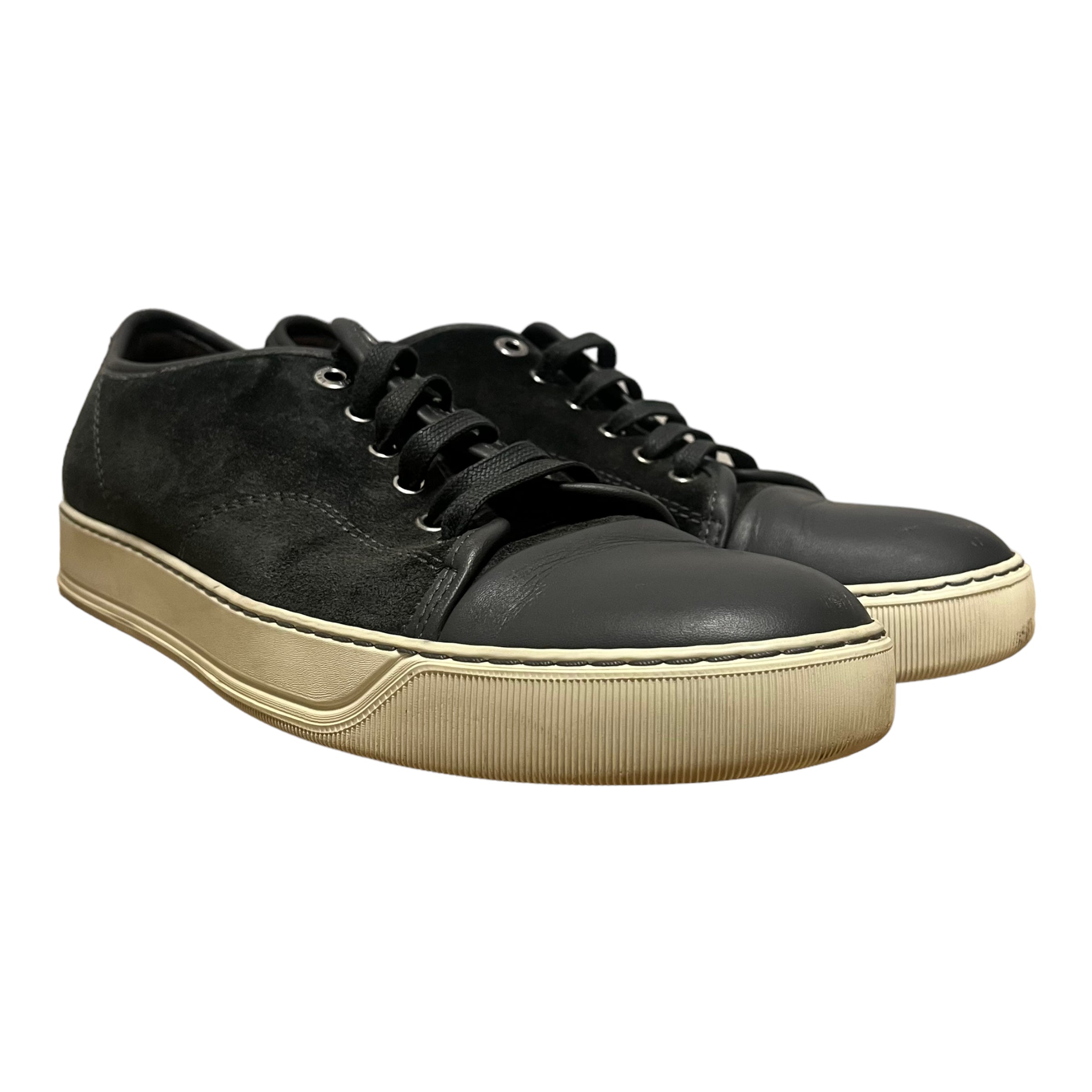 LANVIN/Low-Sneakers/US 7/Leather/BLK/DBB1 view 1