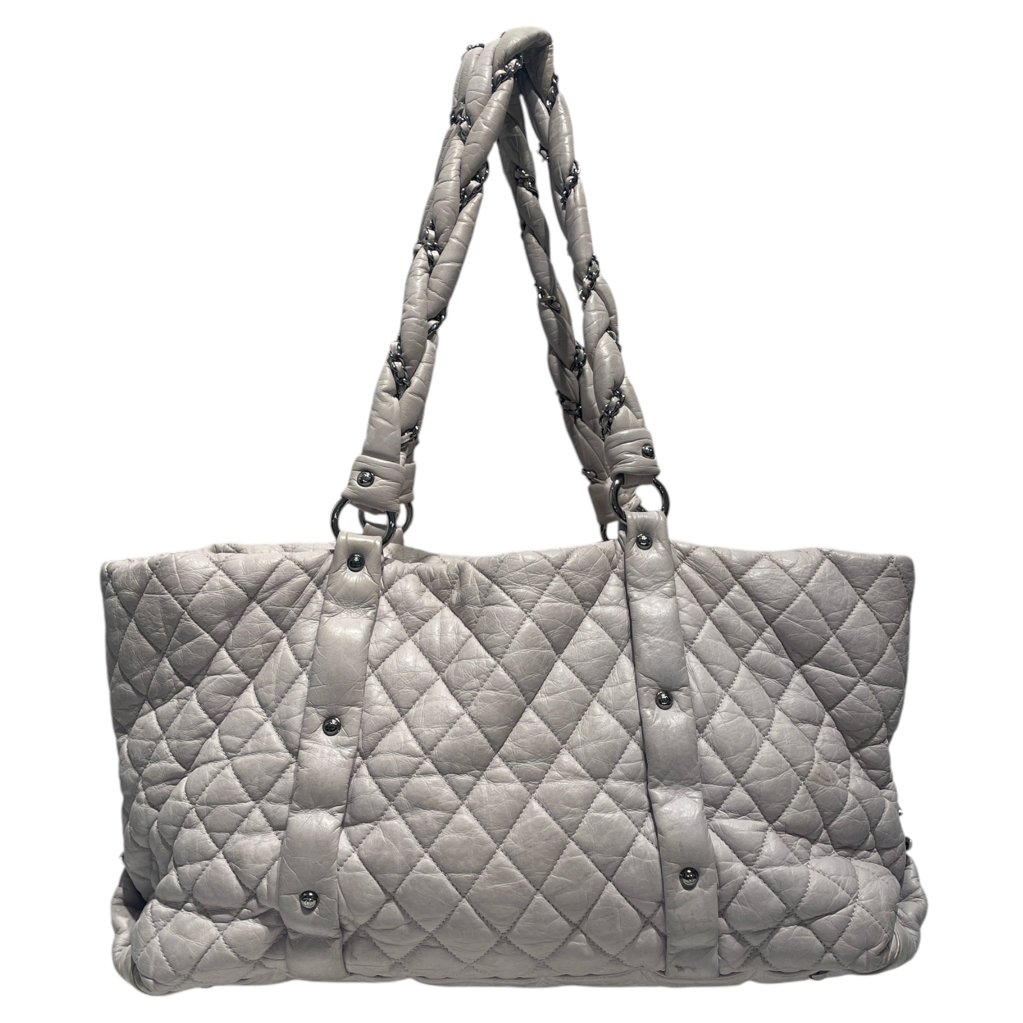 CHANEL/Bag/SLV/xl lady braid tote view 1