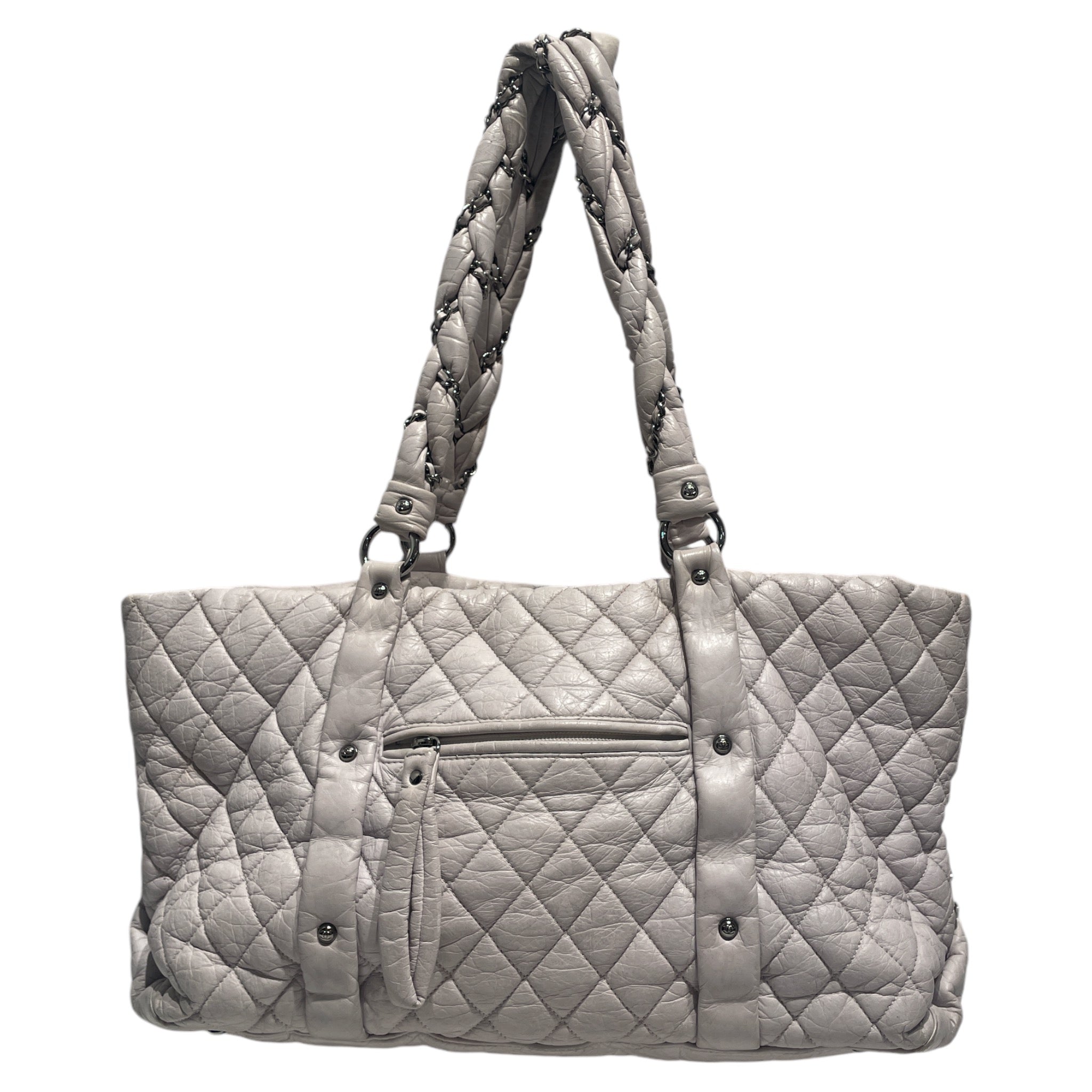 CHANEL/Bag/SLV/xl lady braid tote view 2