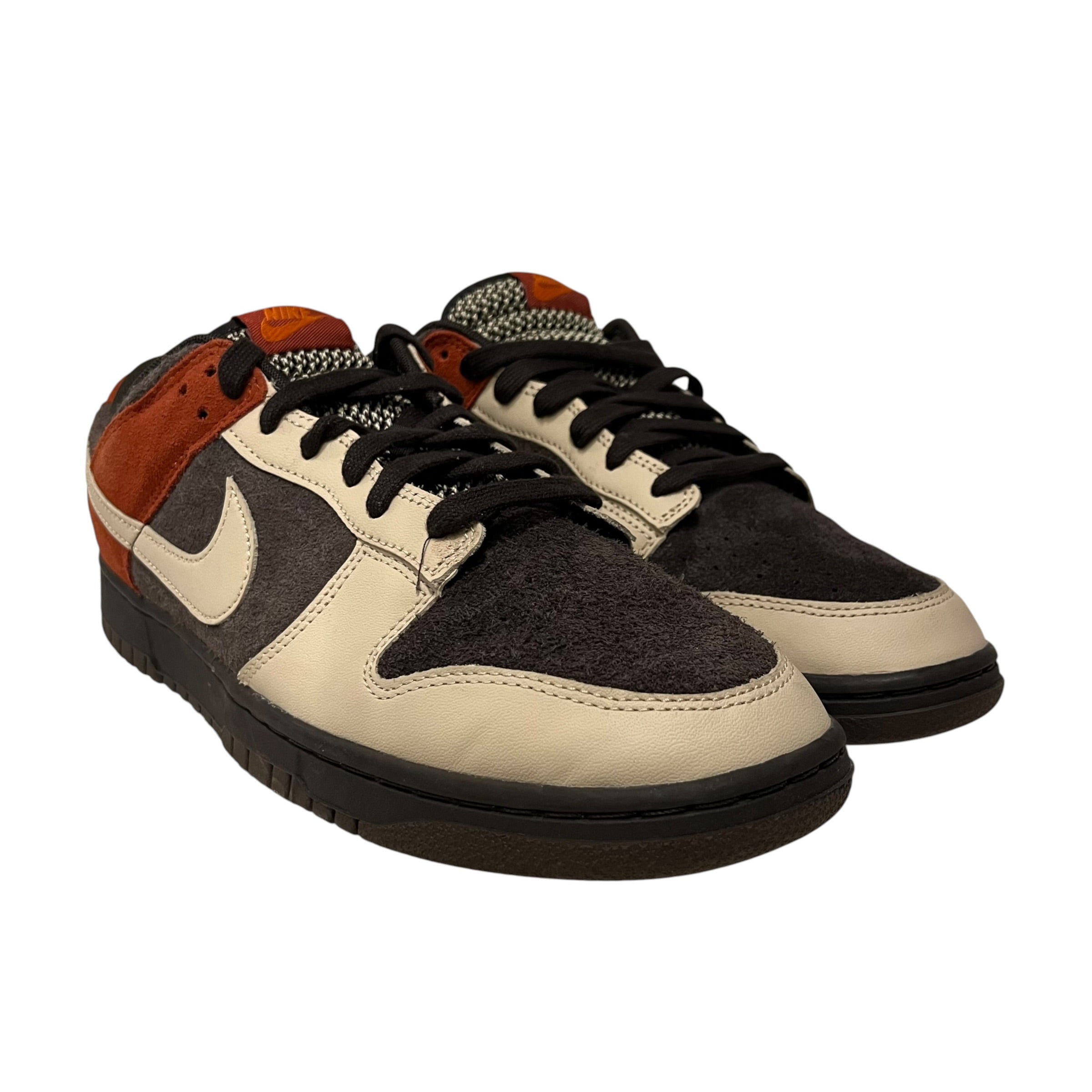 NIKE/Low-Sneakers/US 12/Suede/BRW/dunk low red panda view 1
