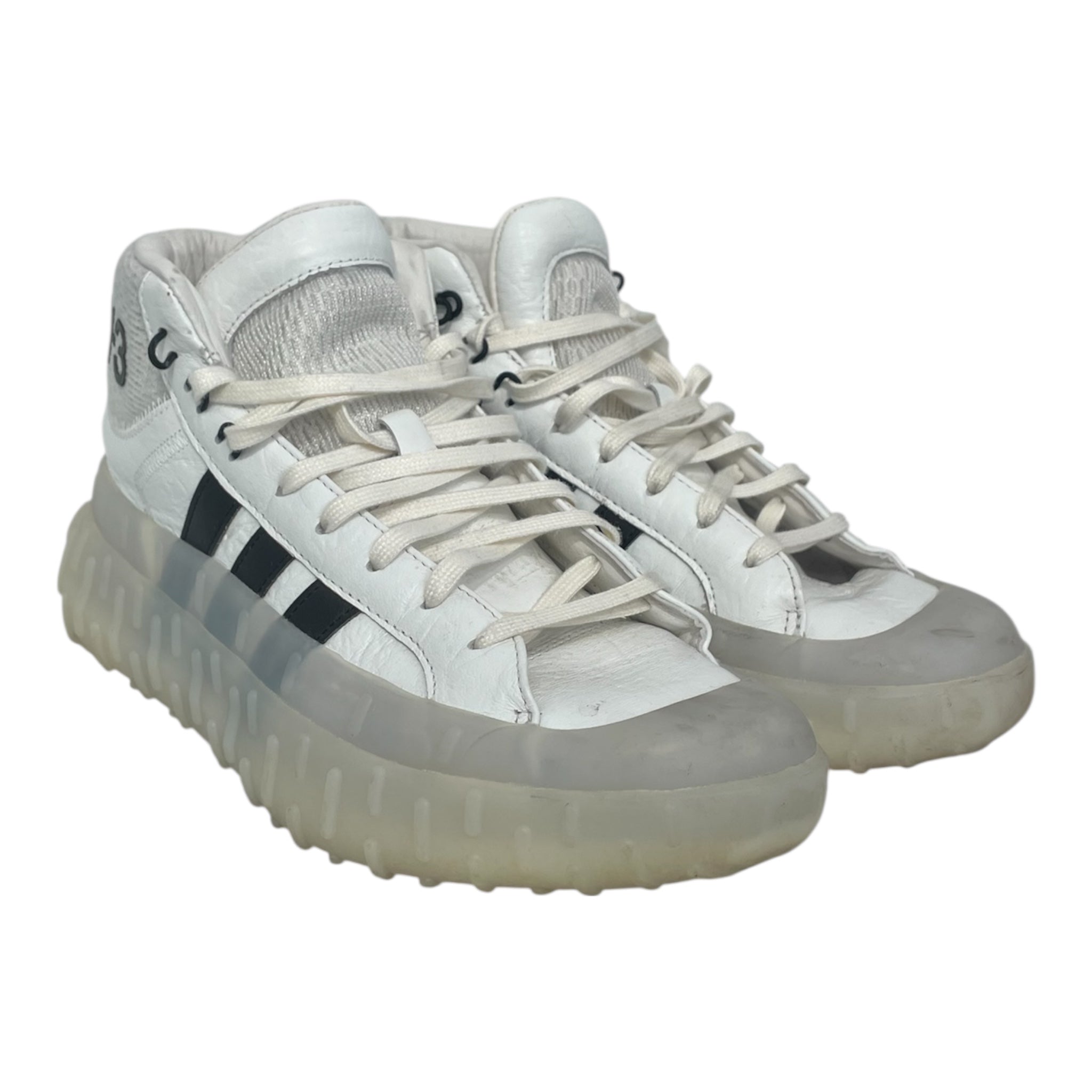 Y-3/Hi-Sneakers/US 7/WHT/Y-3 view 1