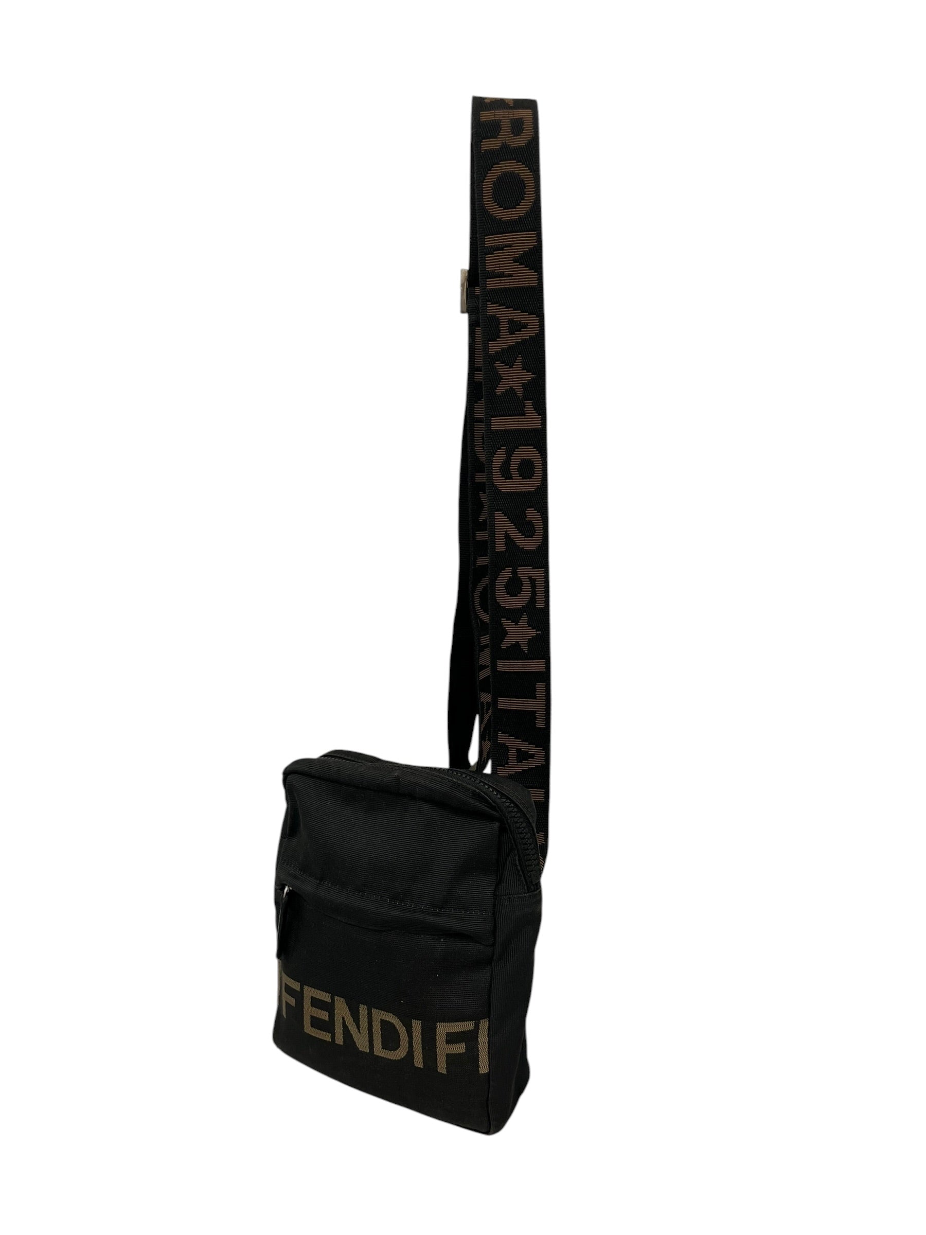FENDI/Cross Body Bag/Cotton/BLK/2305.26679.09 view 3