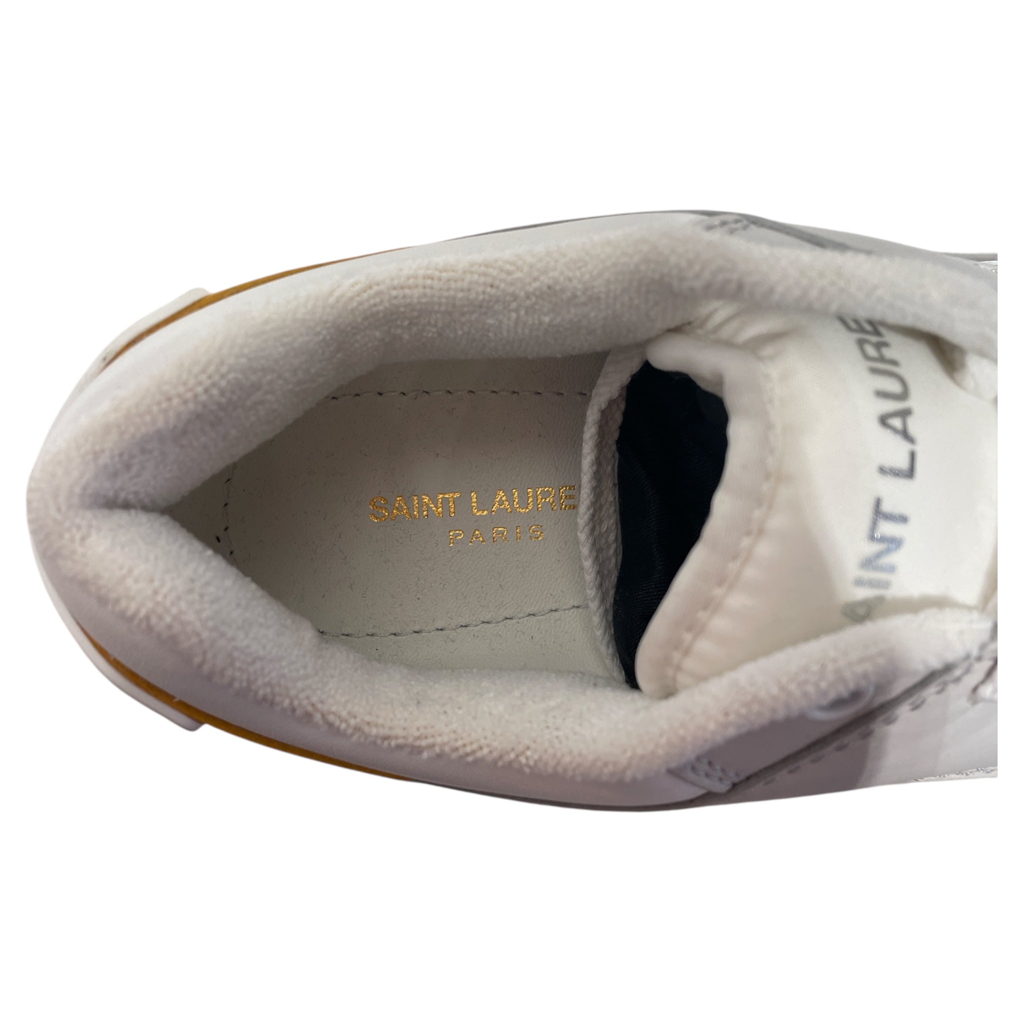 SAINT LAURENT/Low-Sneakers/US 7/Leather/YEL/Bump Sneaker view 3