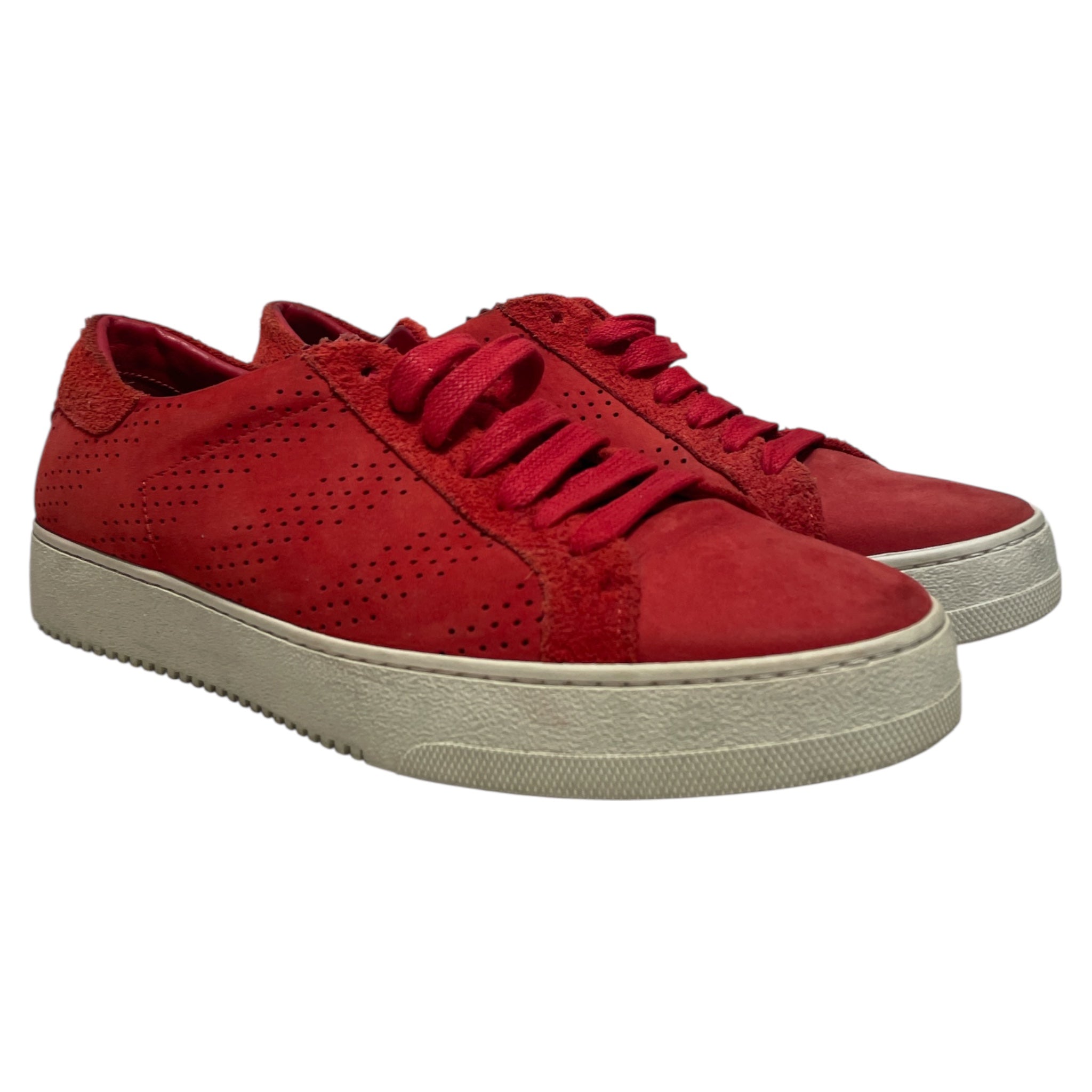 OFF-WHITE/Low-Sneakers/US 7/RED/SUEDE LOW TRAINER view 1