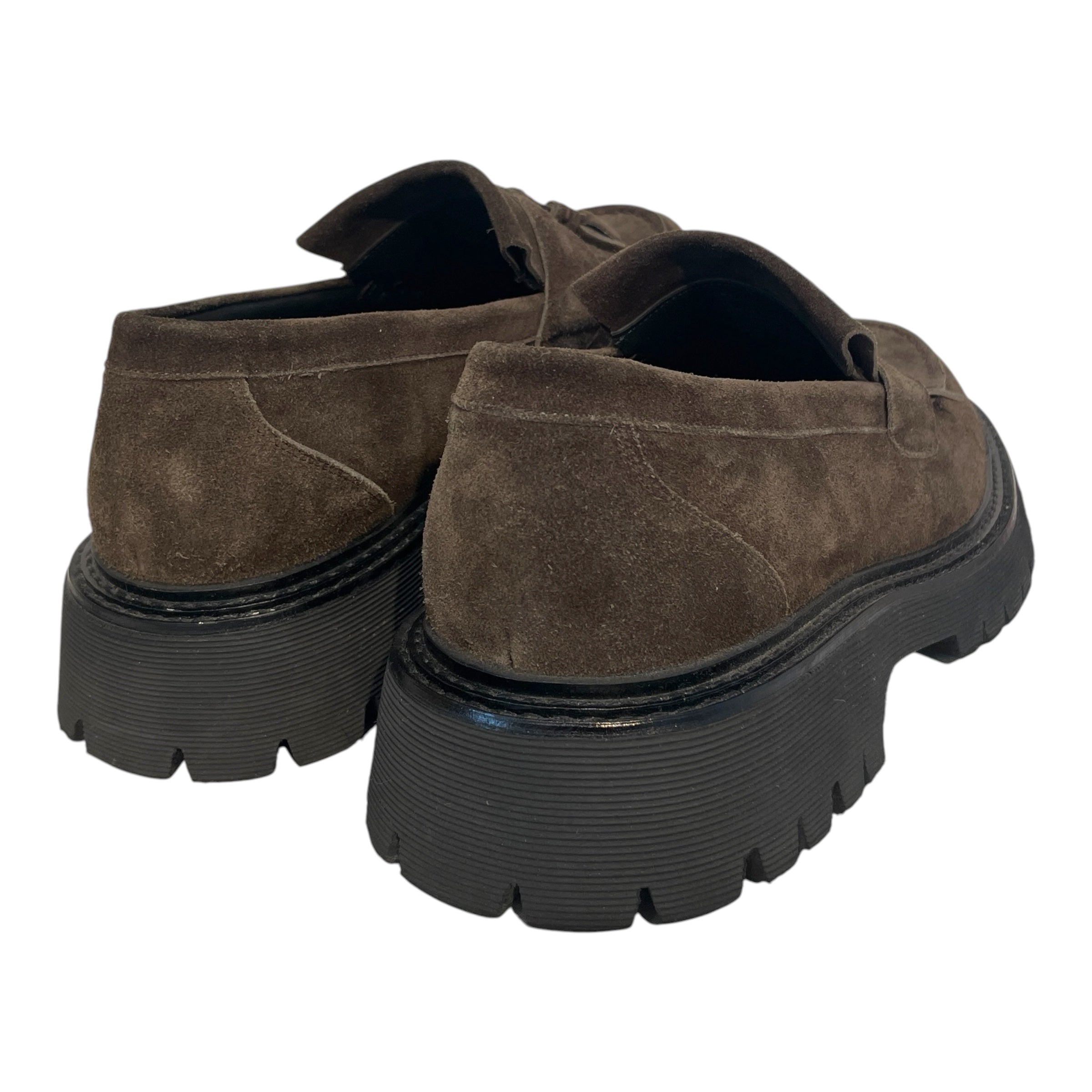 STEVE MADDEN/Loafers/US 12/Suede/BRW/Slip-on/ZEV Loafer Brown Suede view 2