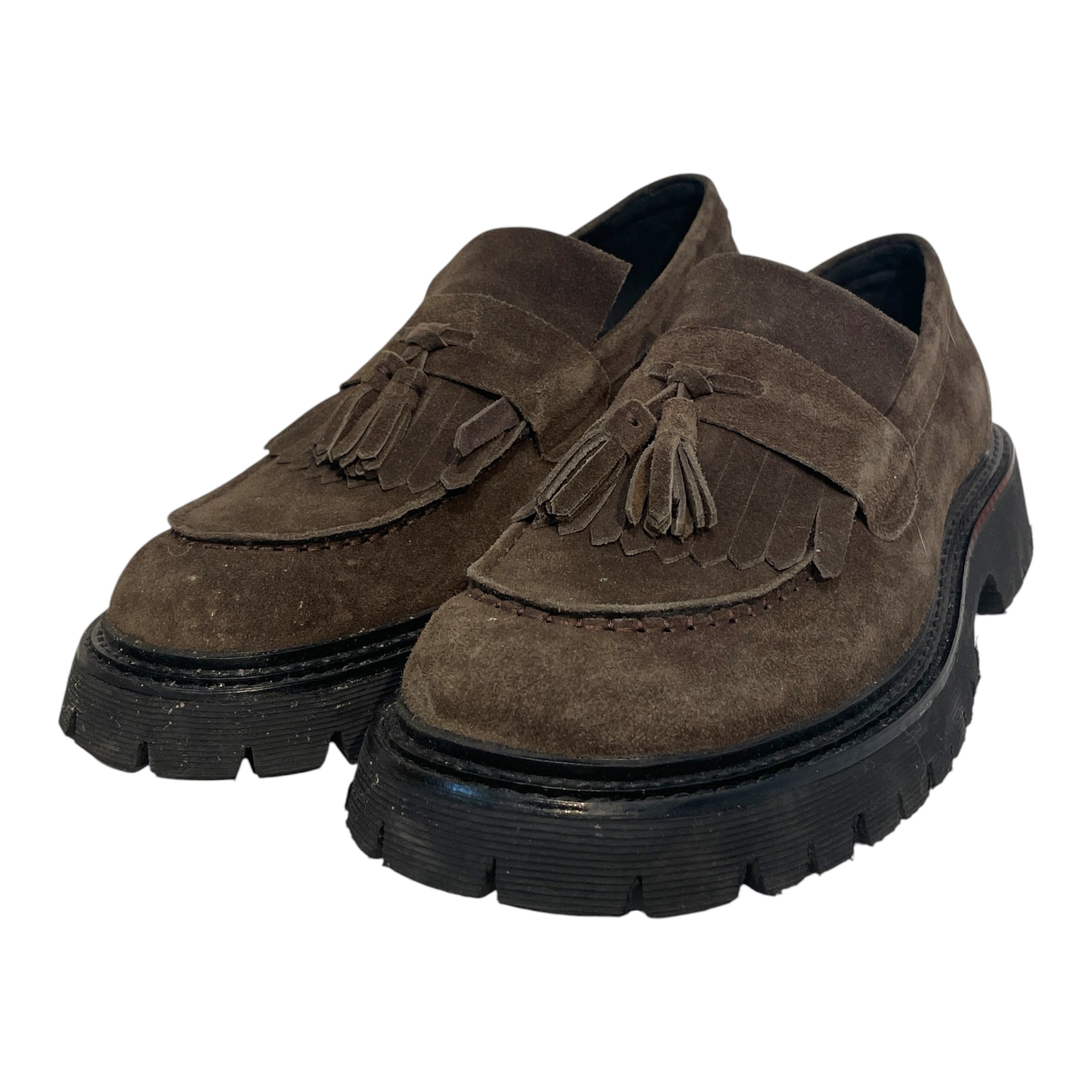 STEVE MADDEN/Loafers/US 12/Suede/BRW/Slip-on/ZEV Loafer Brown Suede view 3