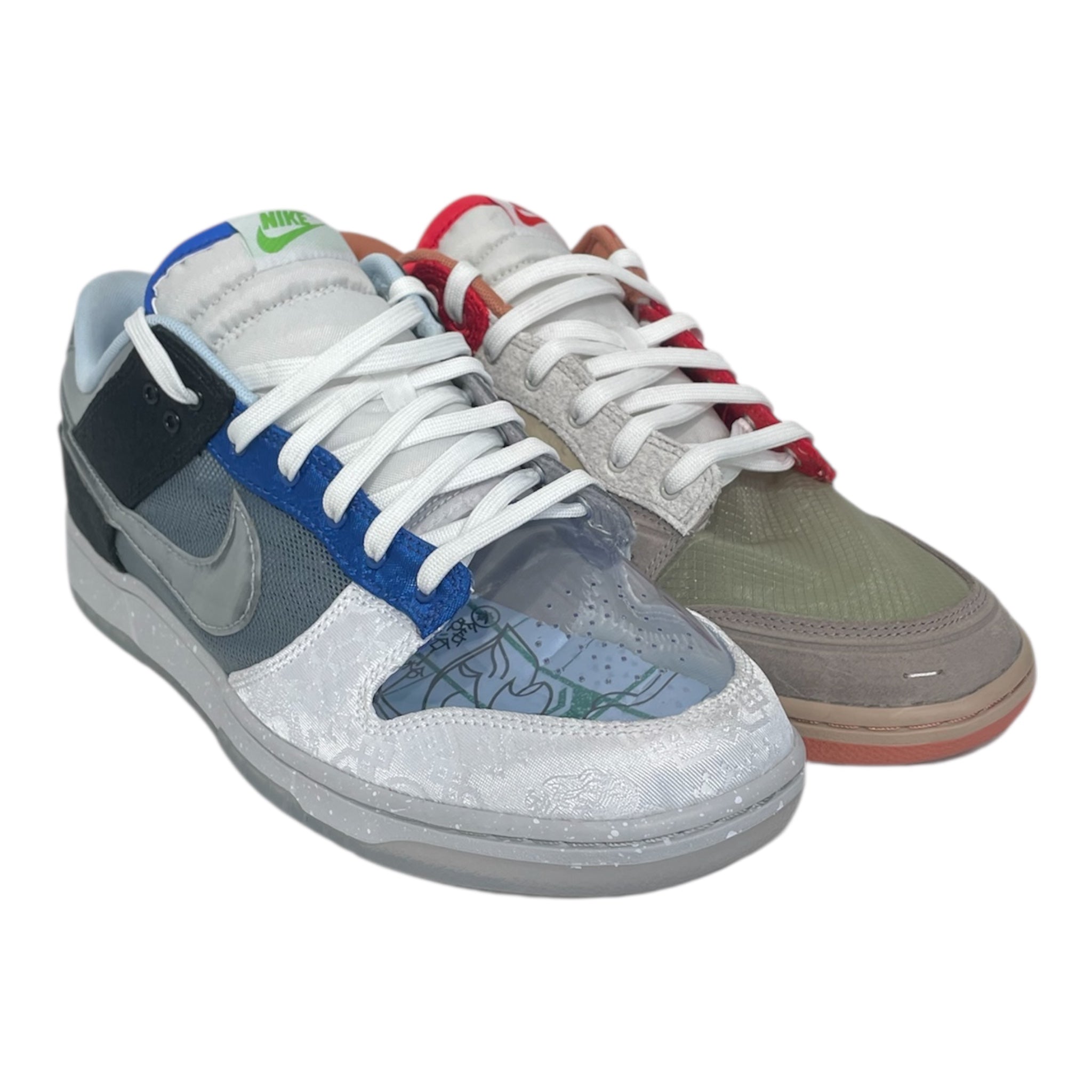 NIKE/Low-Sneakers/US 13/All Over Print/RED/nike dunk low sp view 1