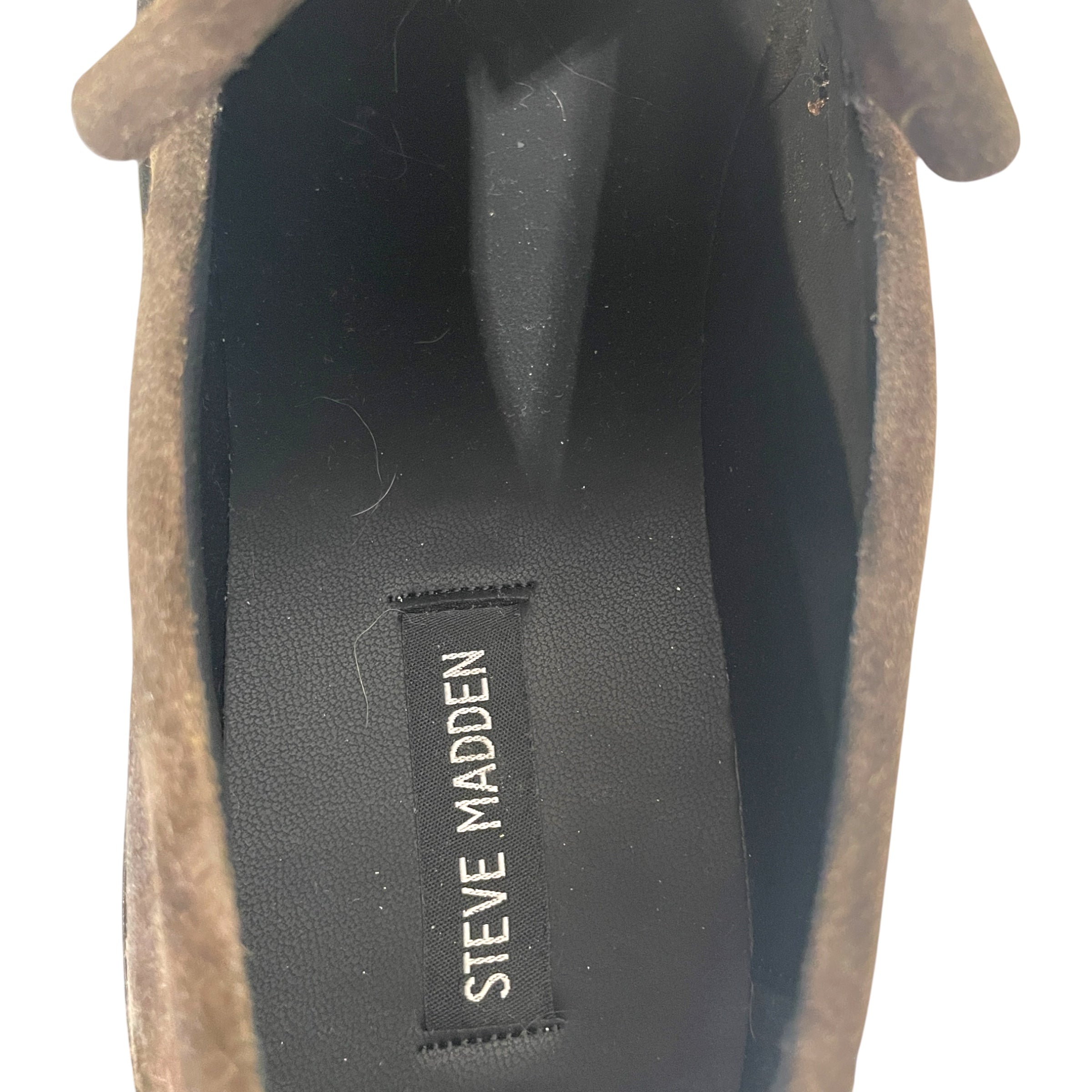 STEVE MADDEN/Loafers/US 12/Suede/BRW/Slip-on/ZEV Loafer Brown Suede view 4