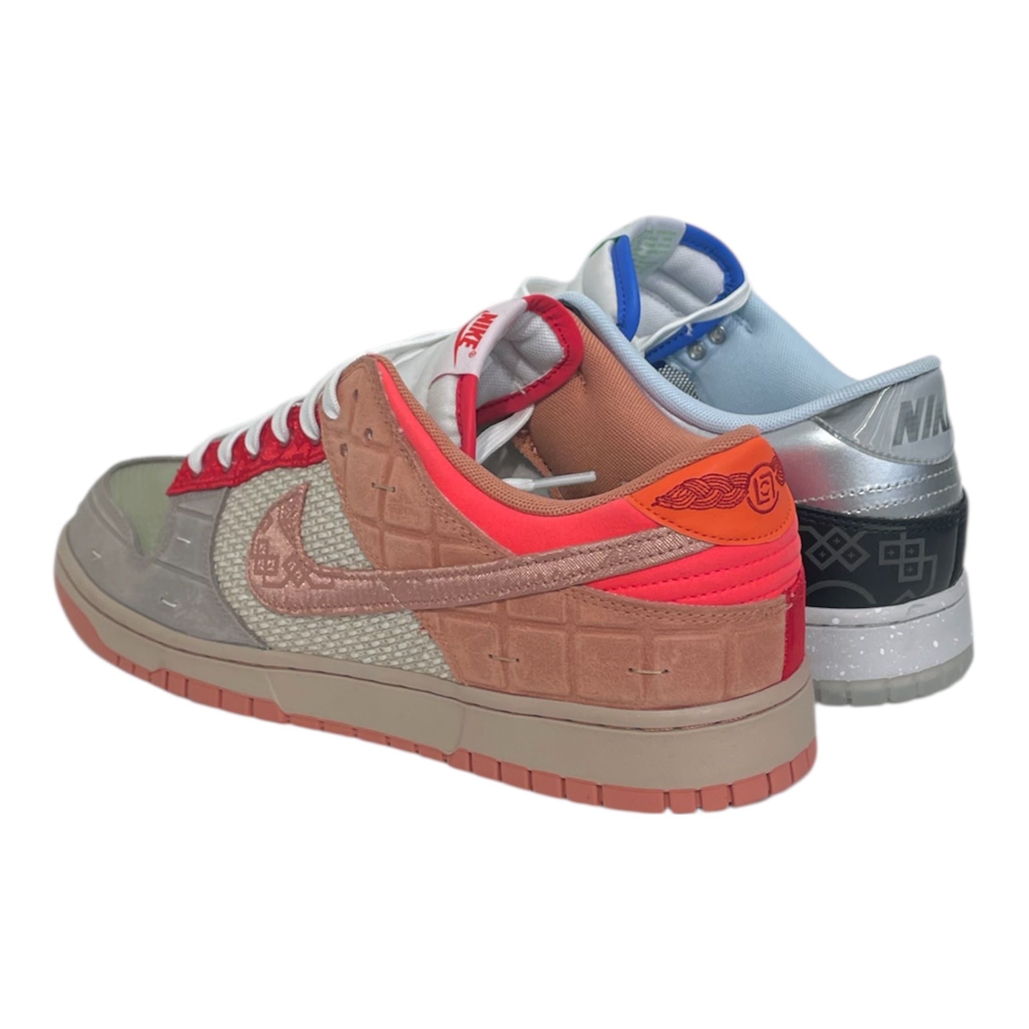 NIKE/Low-Sneakers/US 13/All Over Print/RED/nike dunk low sp view 2